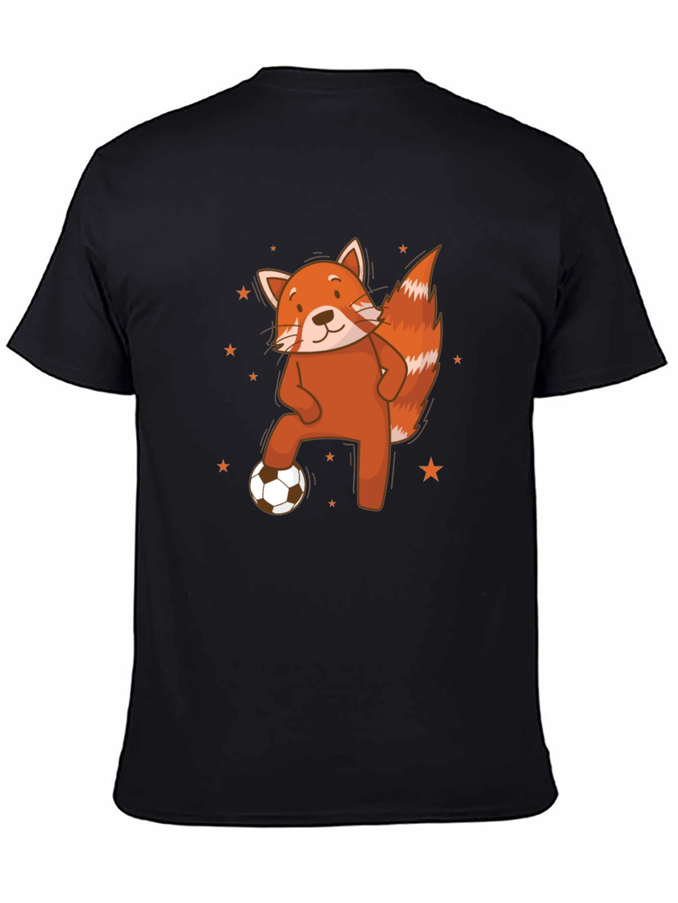 Red Panda Soccer T-Shirt - Cute Animal Tee