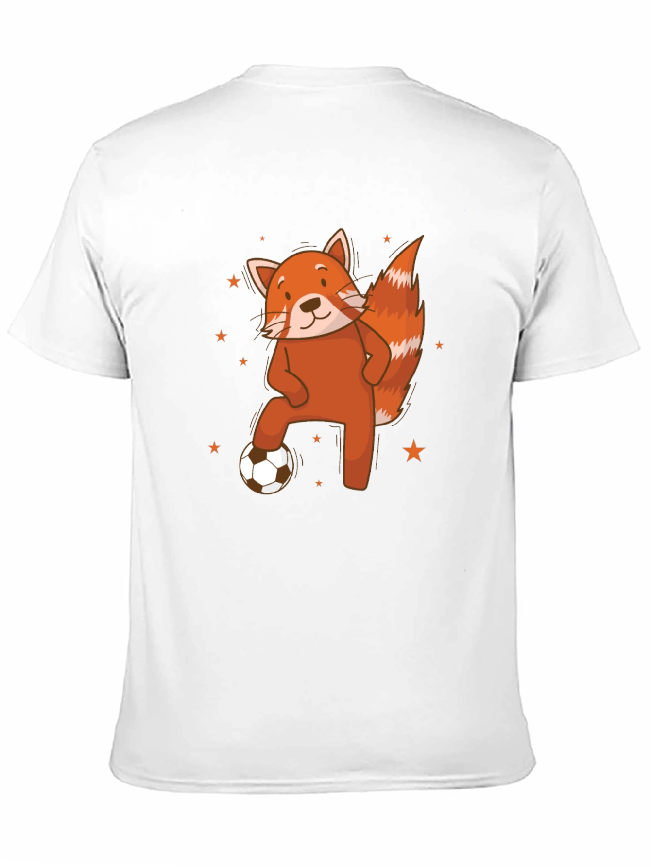 Red Panda Soccer T-Shirt - Cute Animal Tee