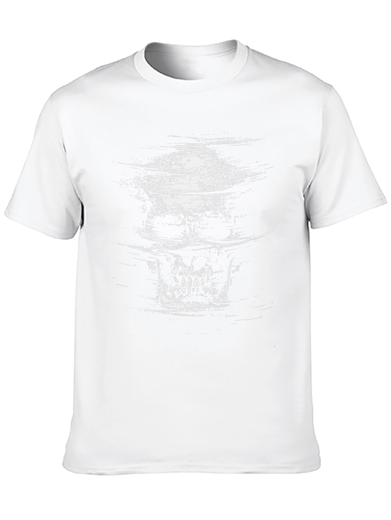 Skull Graphic Black T-Shirt - Edgy Style