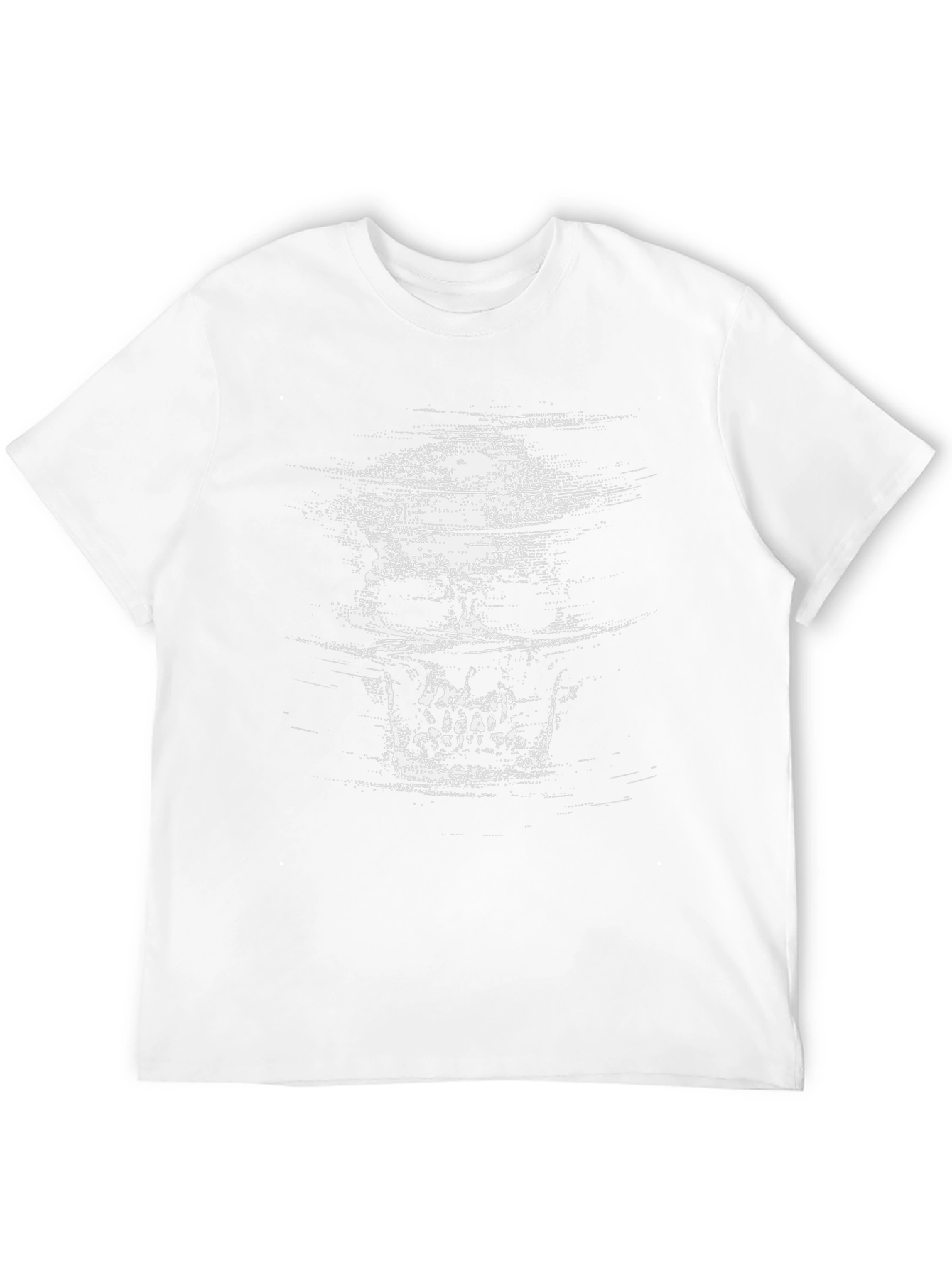 Skull Graphic Black T-Shirt - Edgy Style