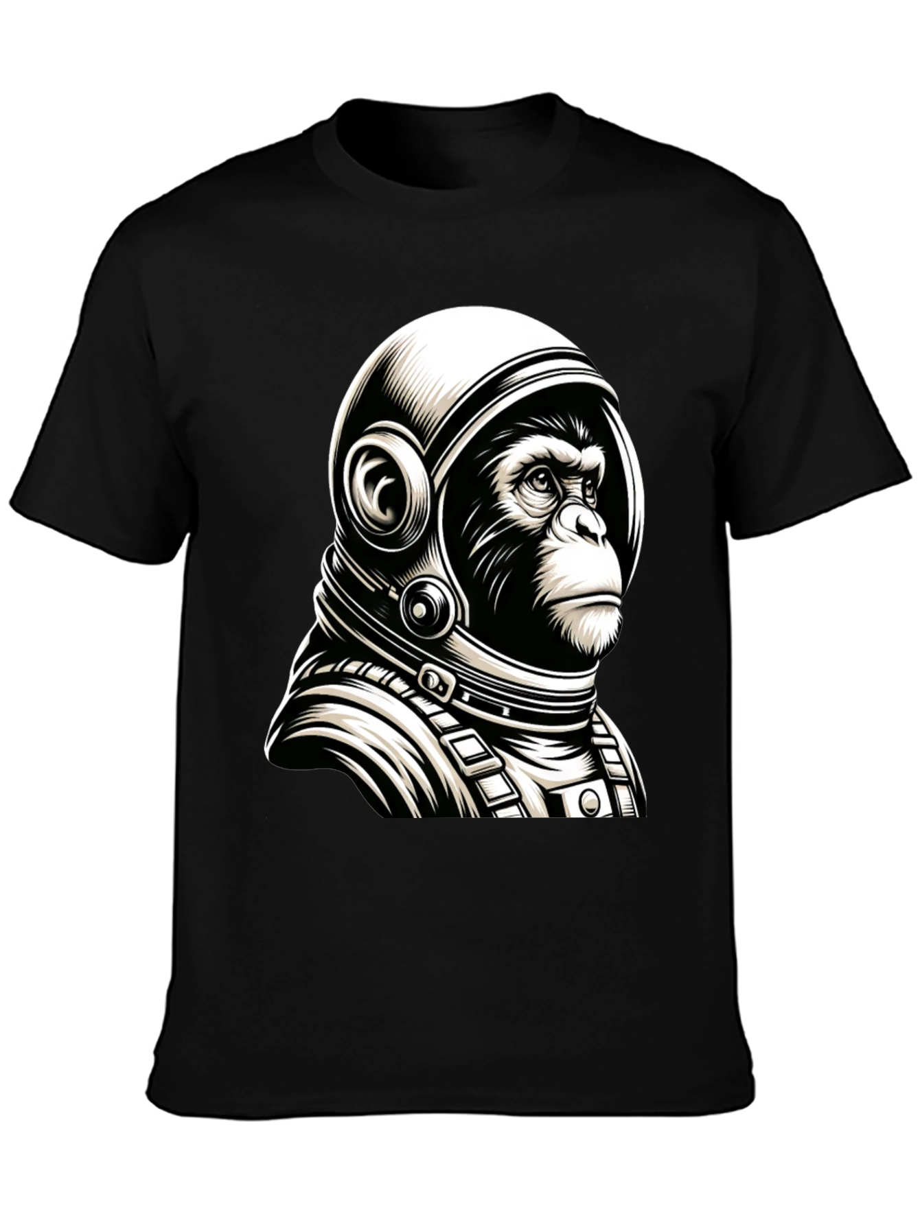Ape Astronaut T-Shirt: Space Monkey Design