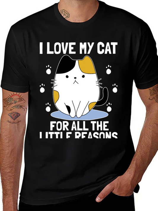 I Love My Cat T-Shirt