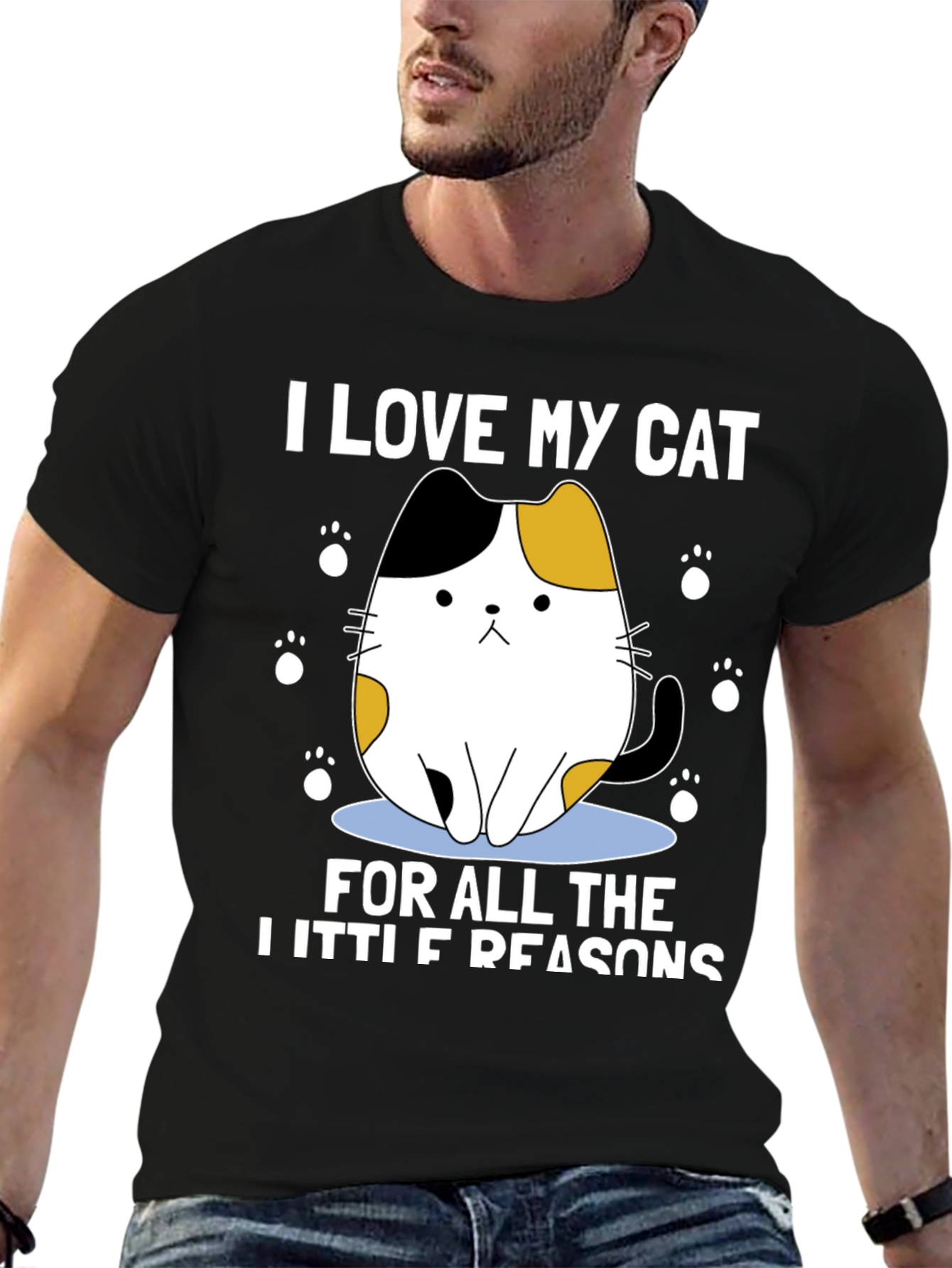 I Love My Cat T-Shirt