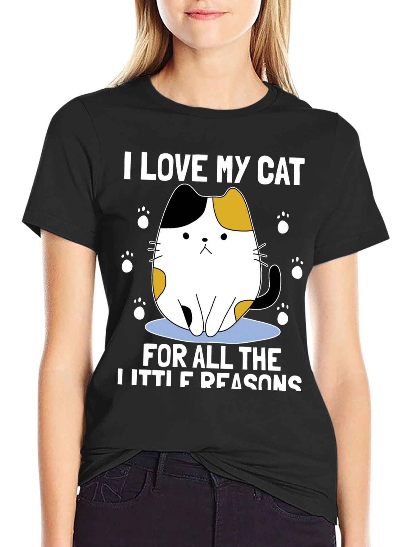 I Love My Cat T-Shirt