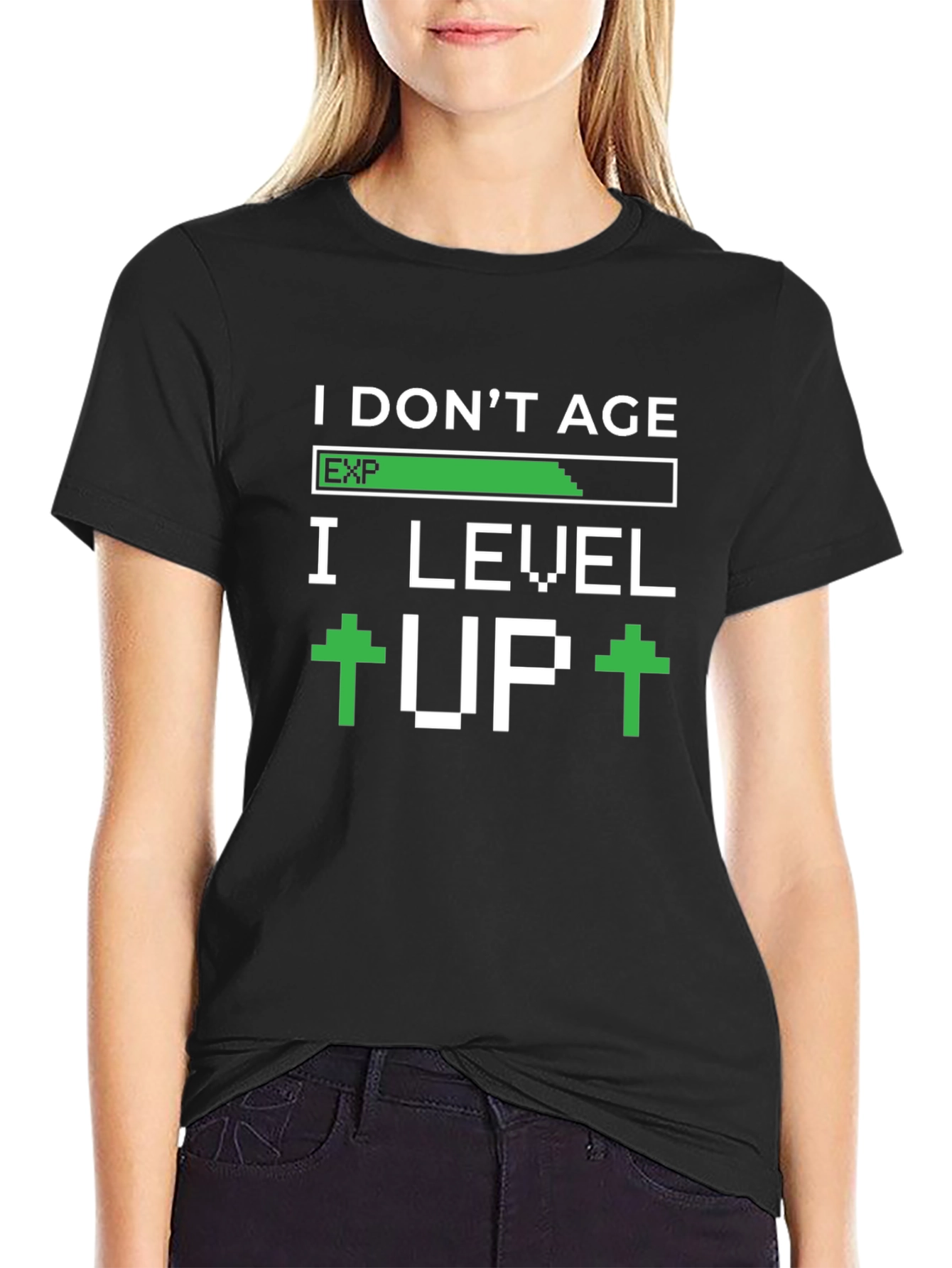 I Dont Age I Level Up T-Shirt