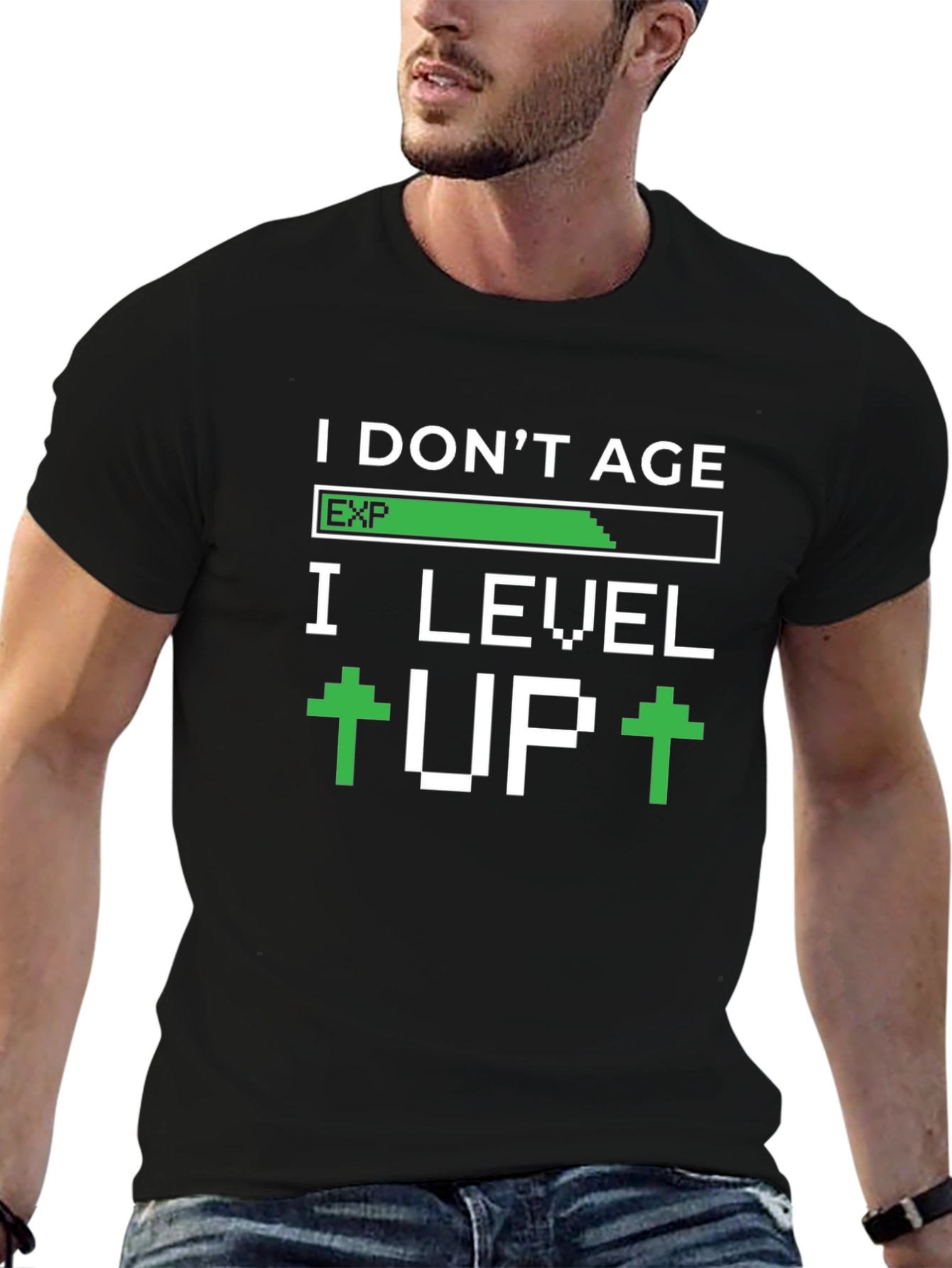 I Dont Age I Level Up T-Shirt