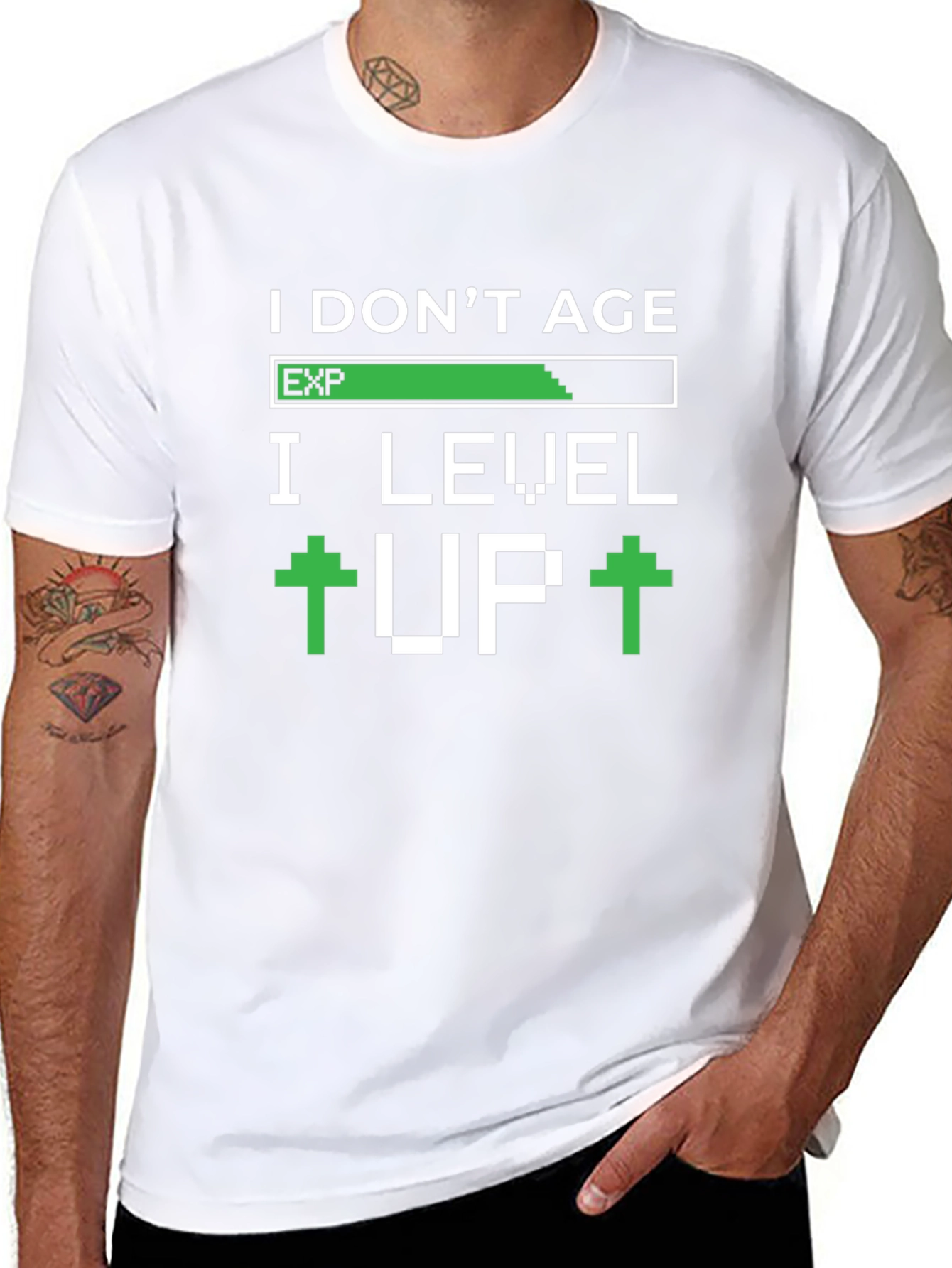 I Dont Age I Level Up T-Shirt