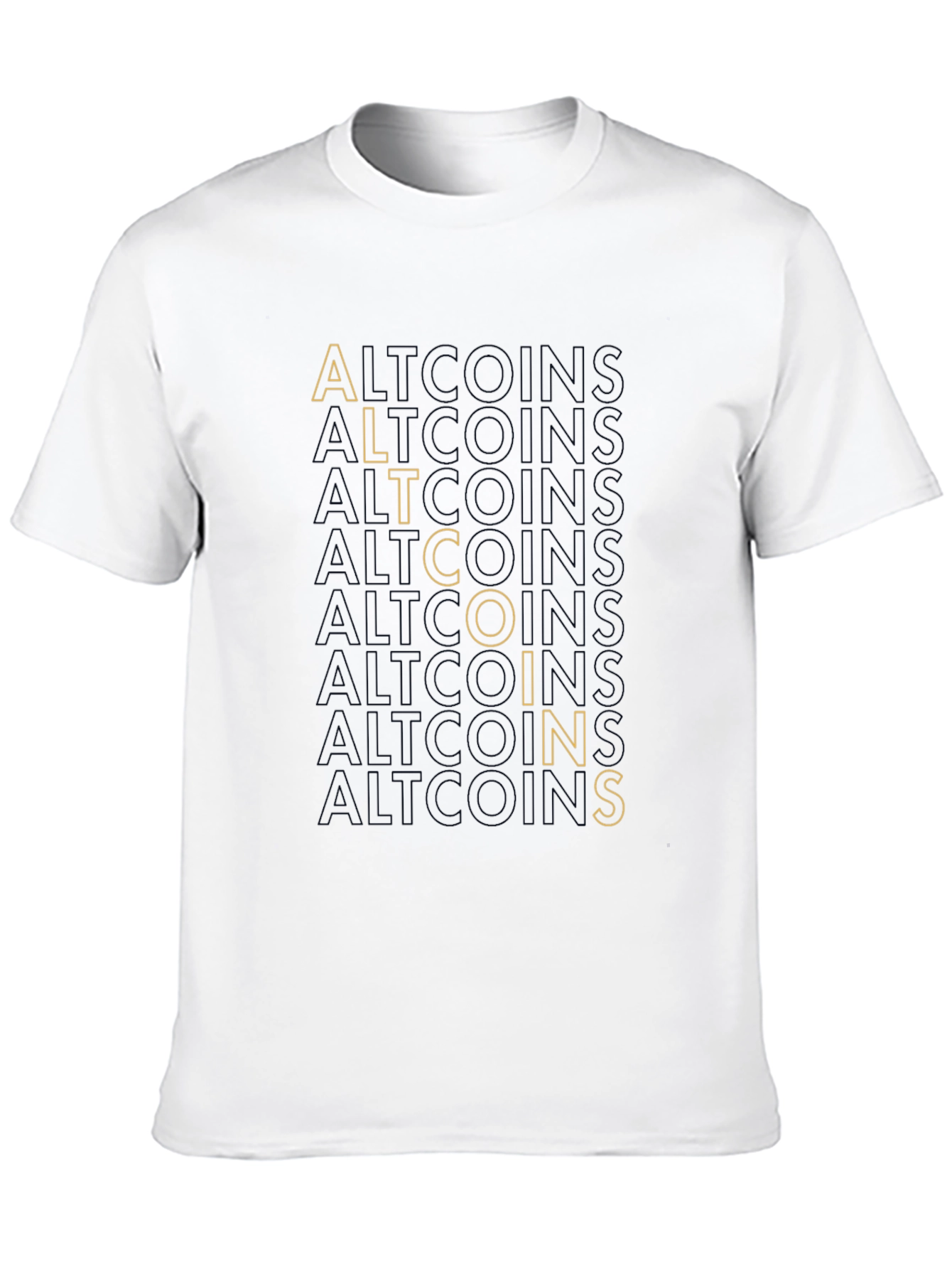 Altcoins Graphic Tee - Crypto Enthusiast T-Shirt
