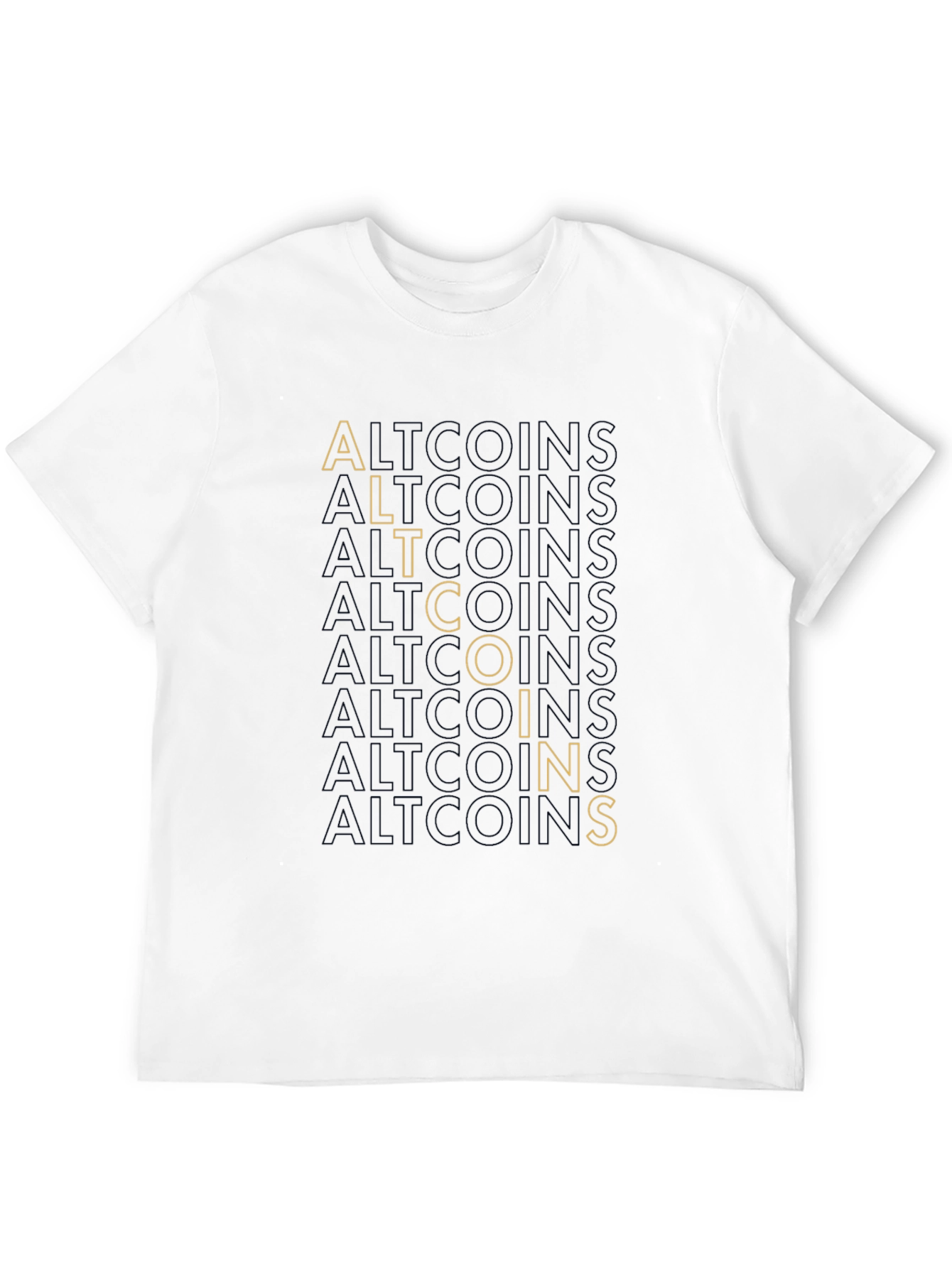Altcoins Graphic Tee - Crypto Enthusiast T-Shirt