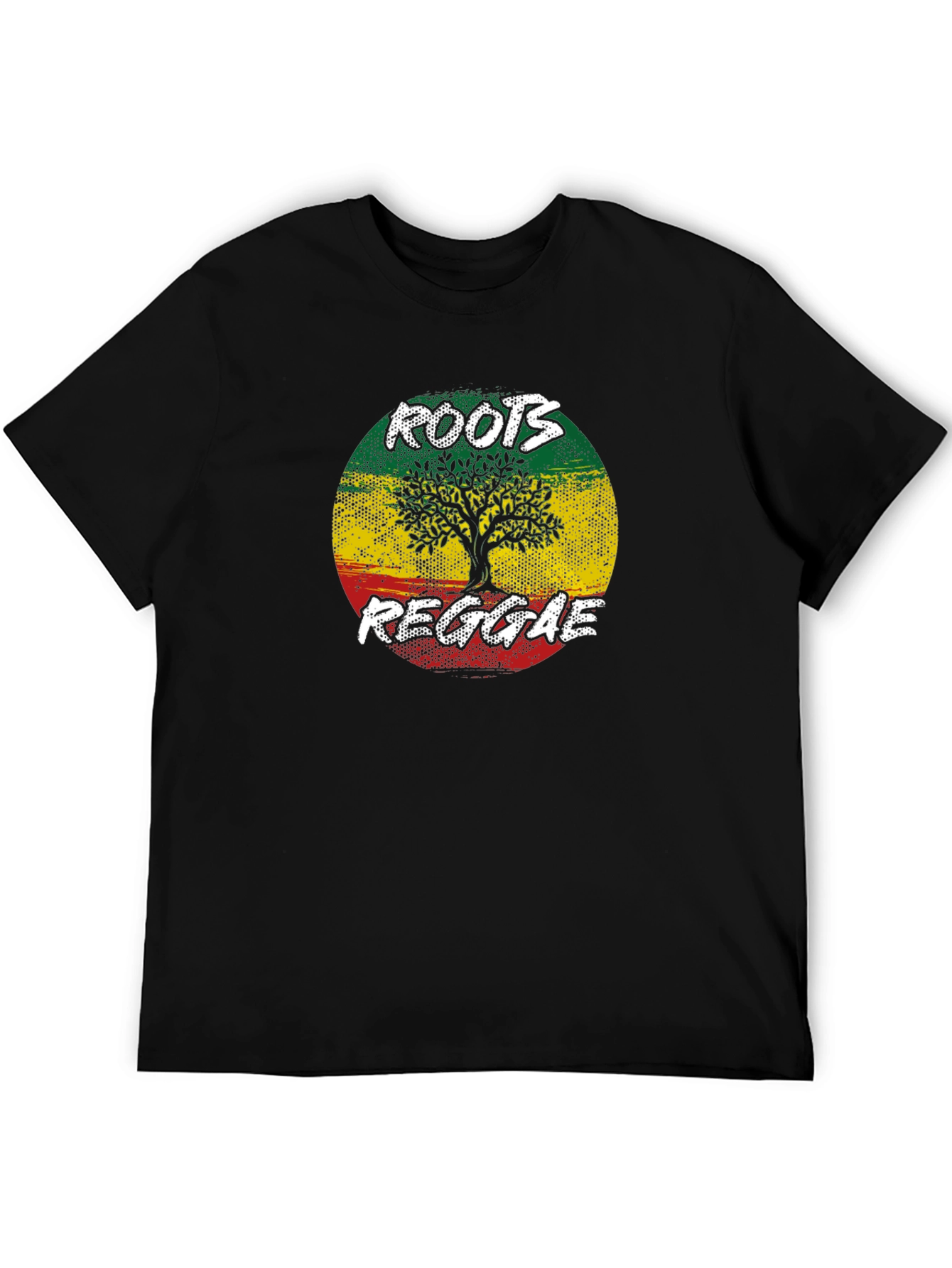 Roots Reggae Tree Graphic T-Shirt