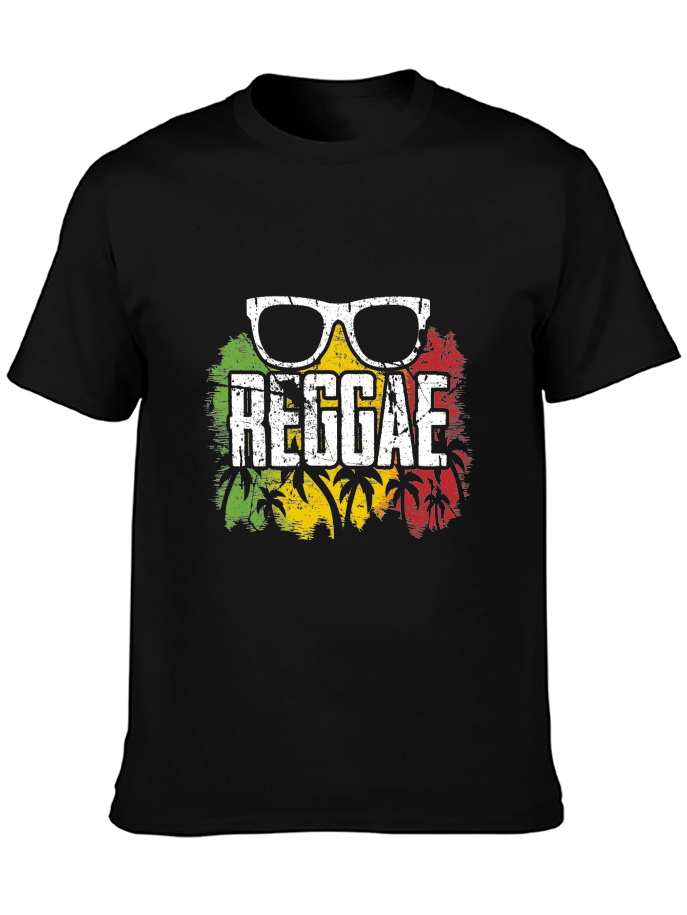 Reggae Graphic Tee - Rasta Vibes