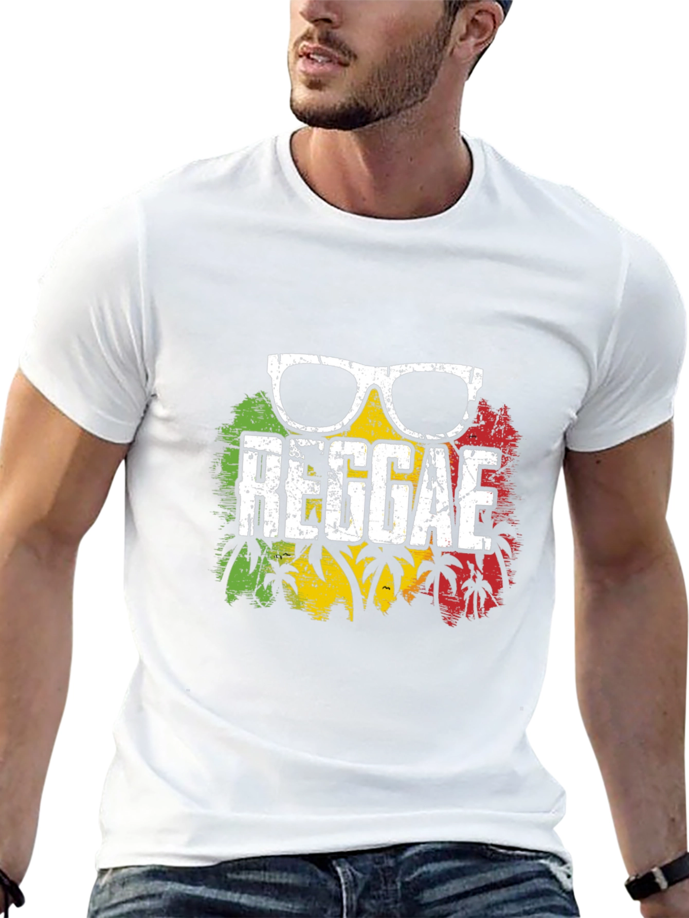 Reggae Graphic Tee - Rasta Vibes