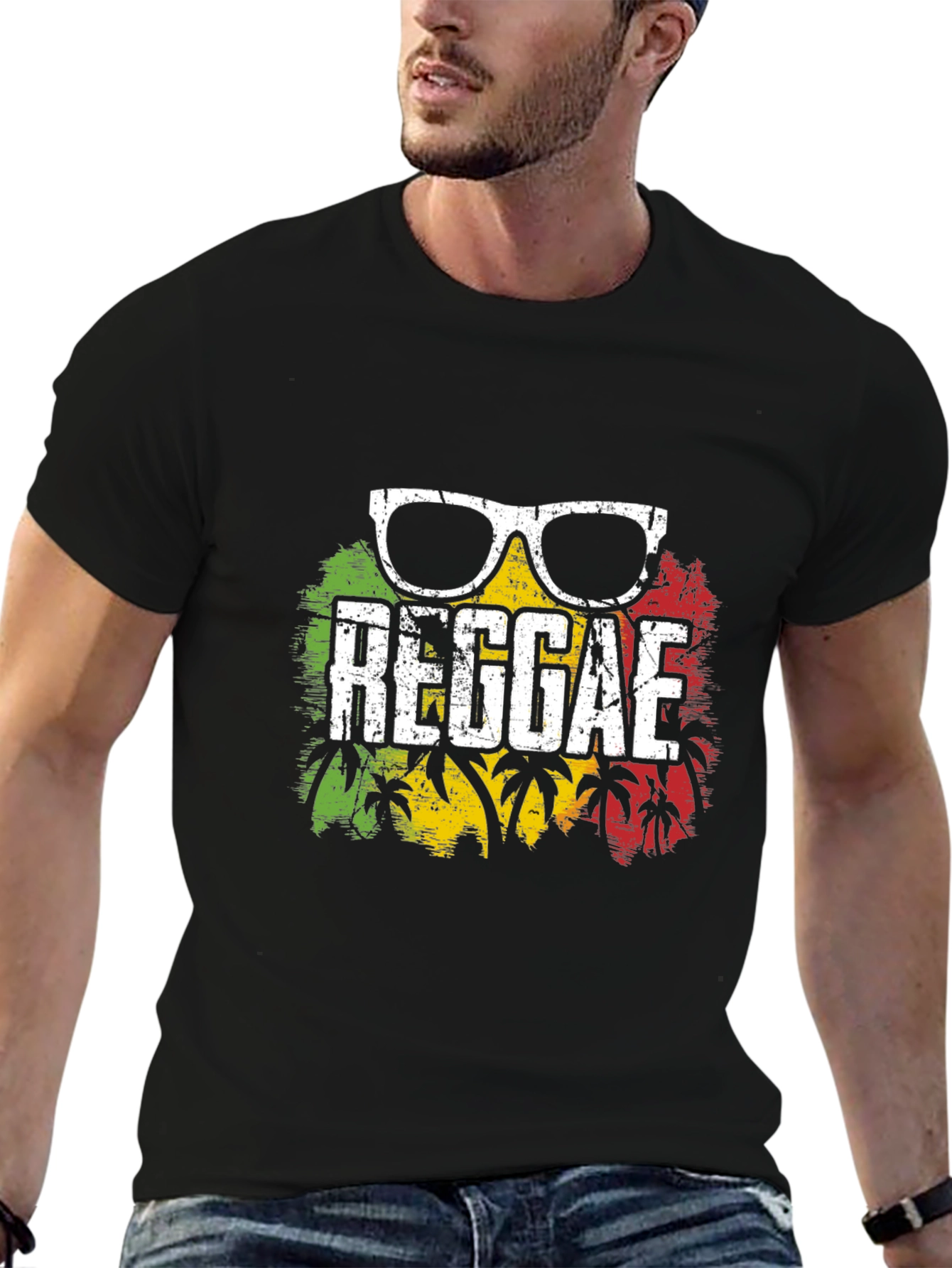 Reggae Graphic Tee - Rasta Vibes