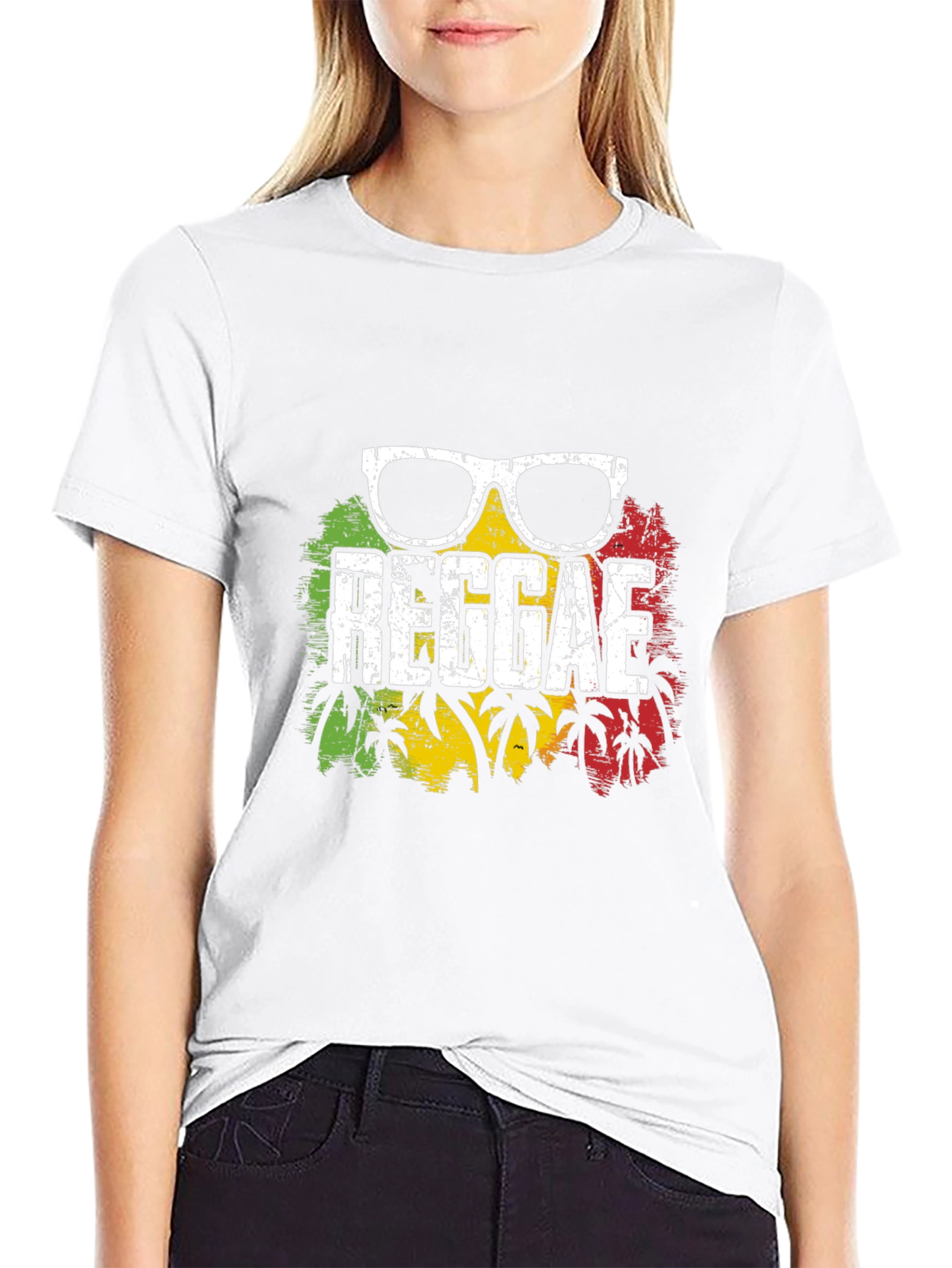 Reggae Graphic Tee - Rasta Vibes