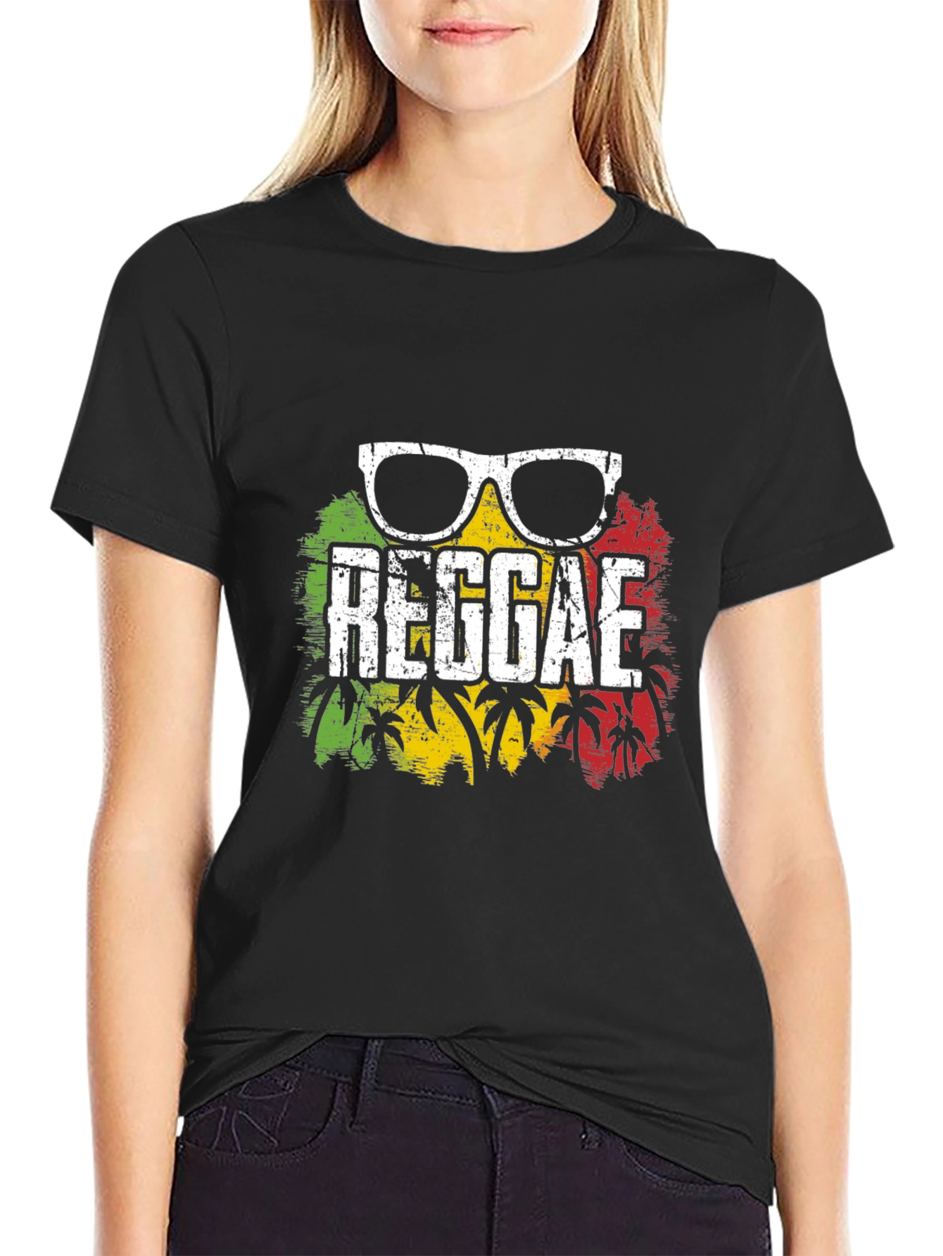 Reggae Graphic Tee - Rasta Vibes