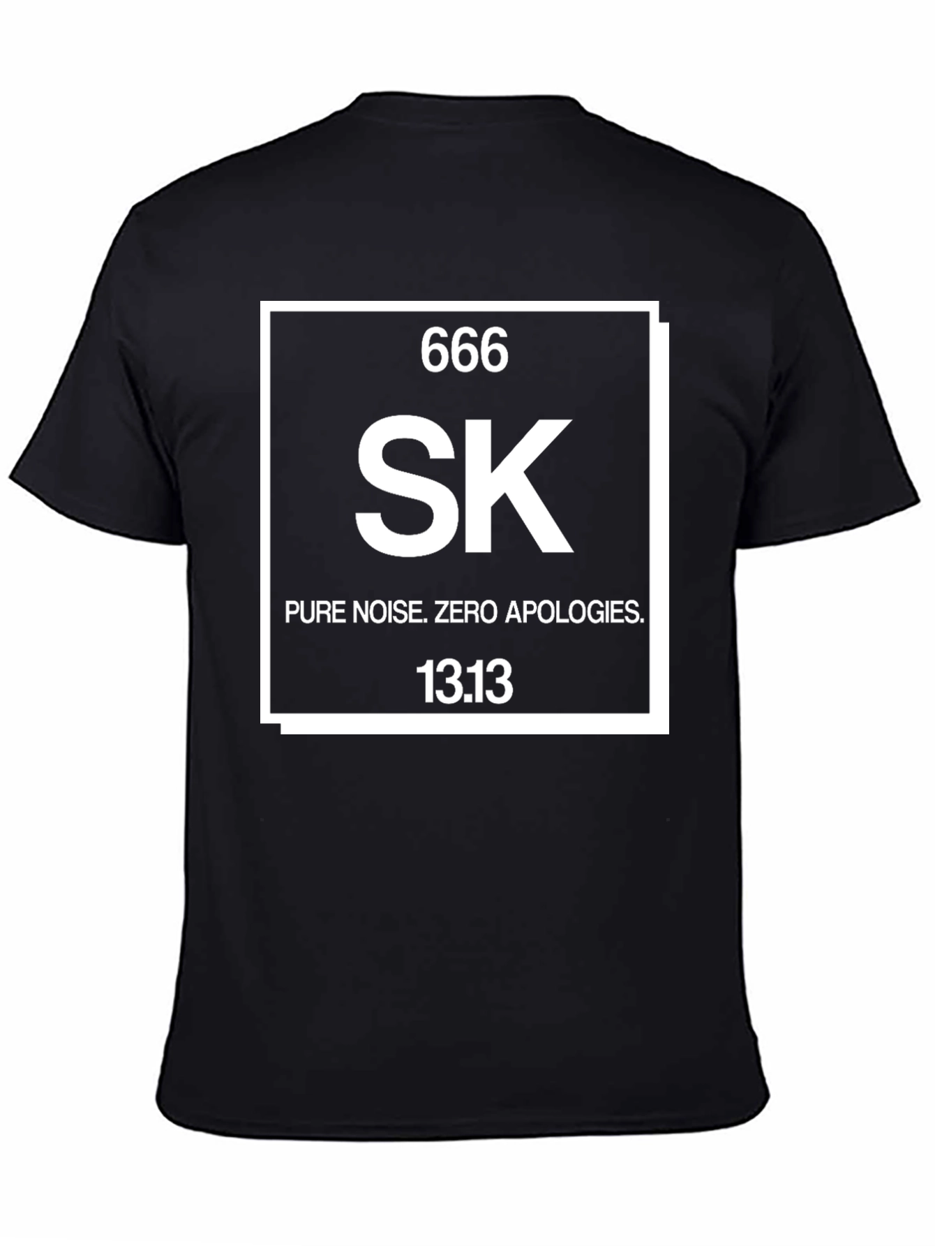 SK Periodic Table T-Shirt - Pure Noise Zero Apologies
