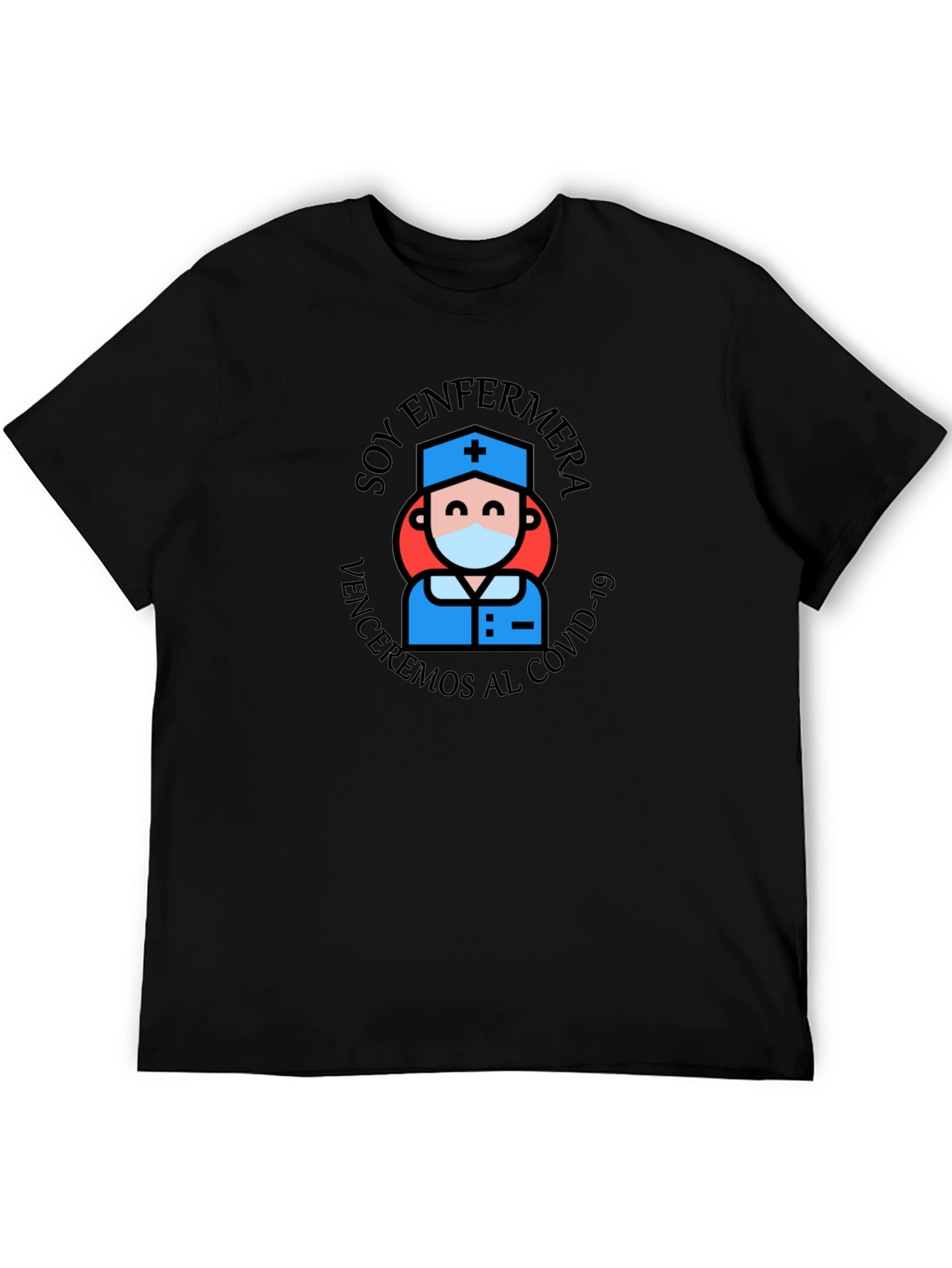 Soy Enfermera T-Shirt: COVID-19 Nurse Hero Tee