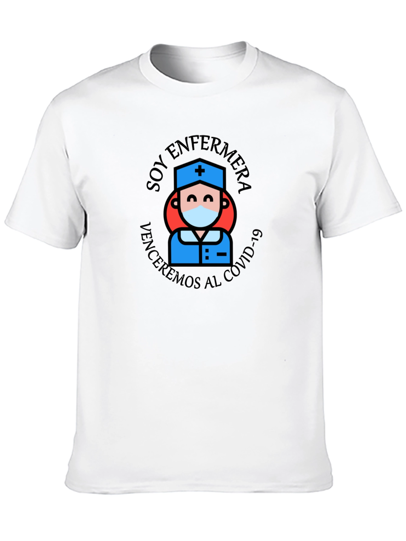 Soy Enfermera T-Shirt: COVID-19 Nurse Hero Tee