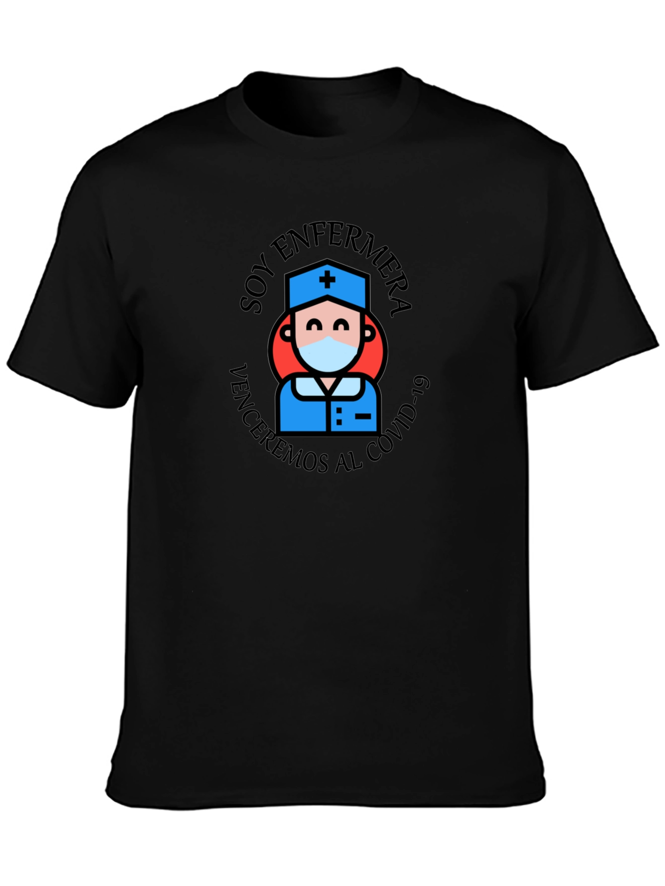 Soy Enfermera T-Shirt: COVID-19 Nurse Hero Tee