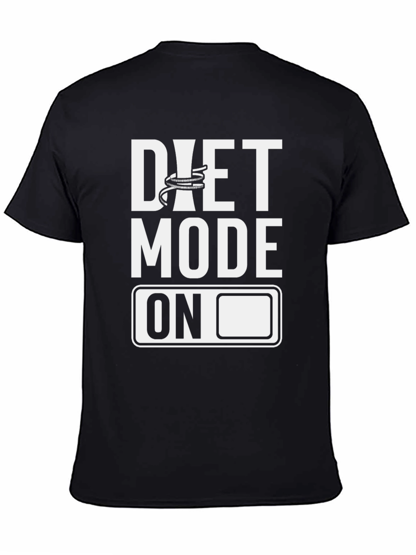 Diet Mode On Graphic Tee - Fitness Motivation Shirt