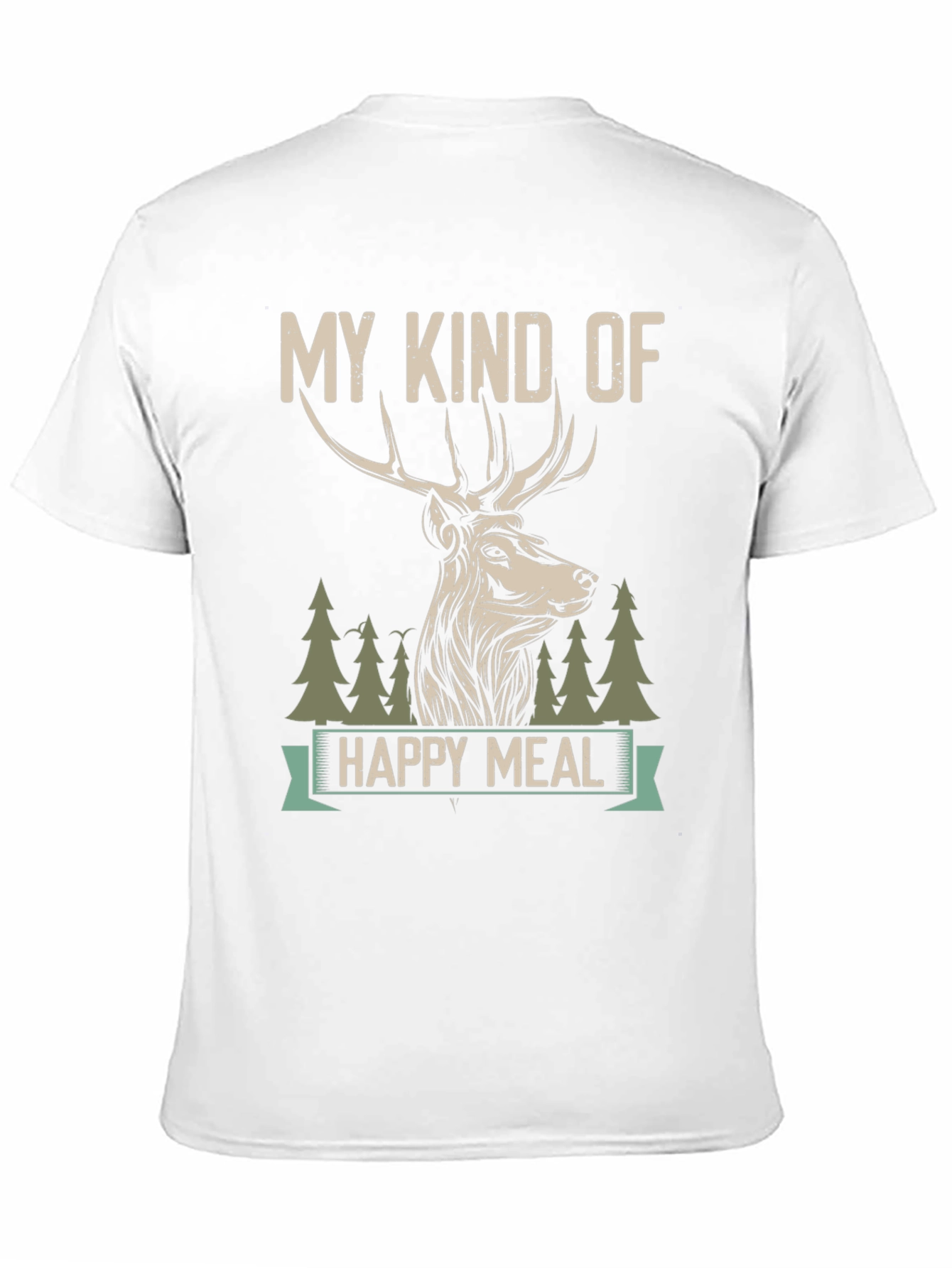 My Kind of Happy Meal Deer Graphic Tee