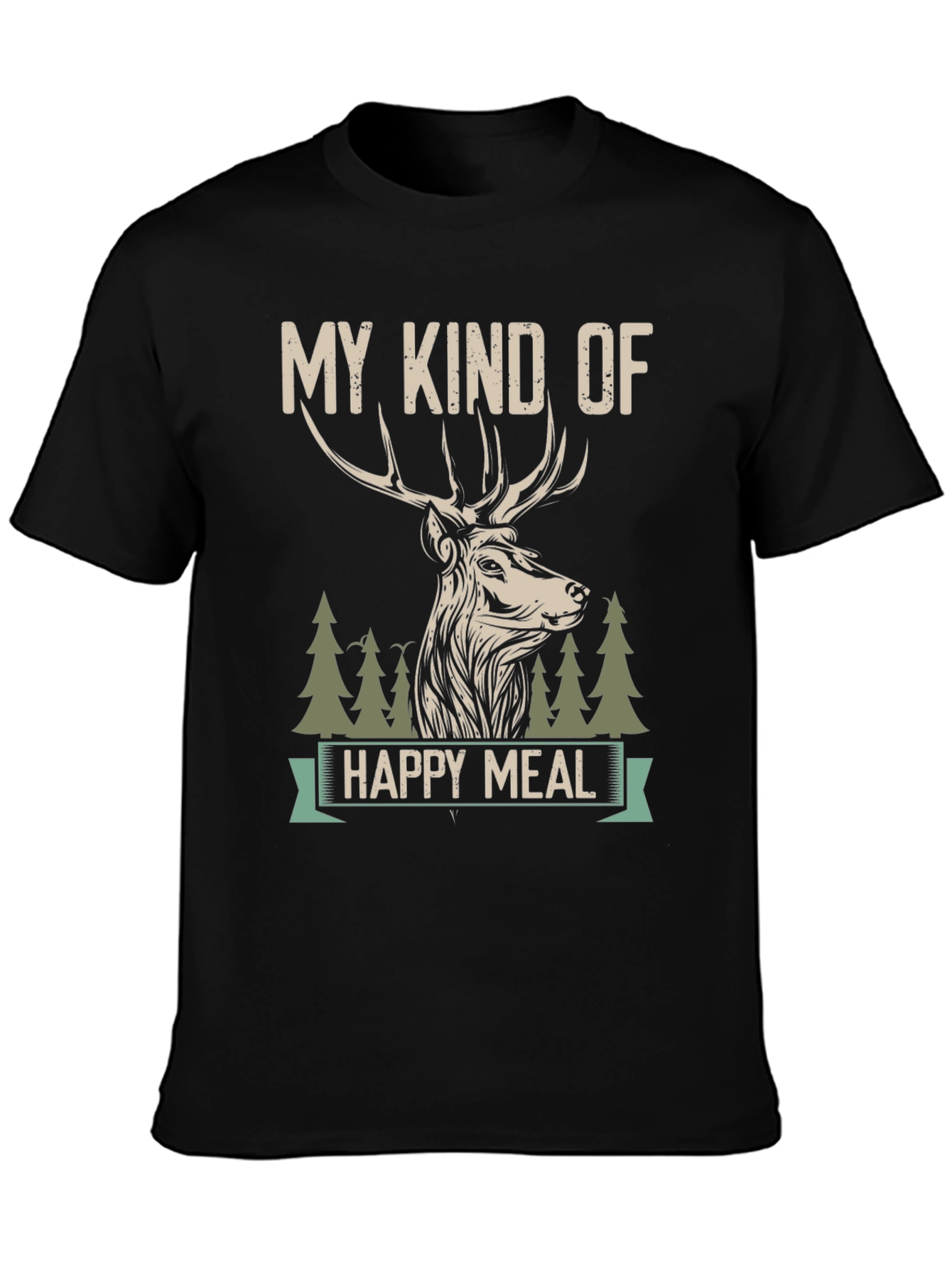 My Kind of Happy Meal Deer Graphic Tee
