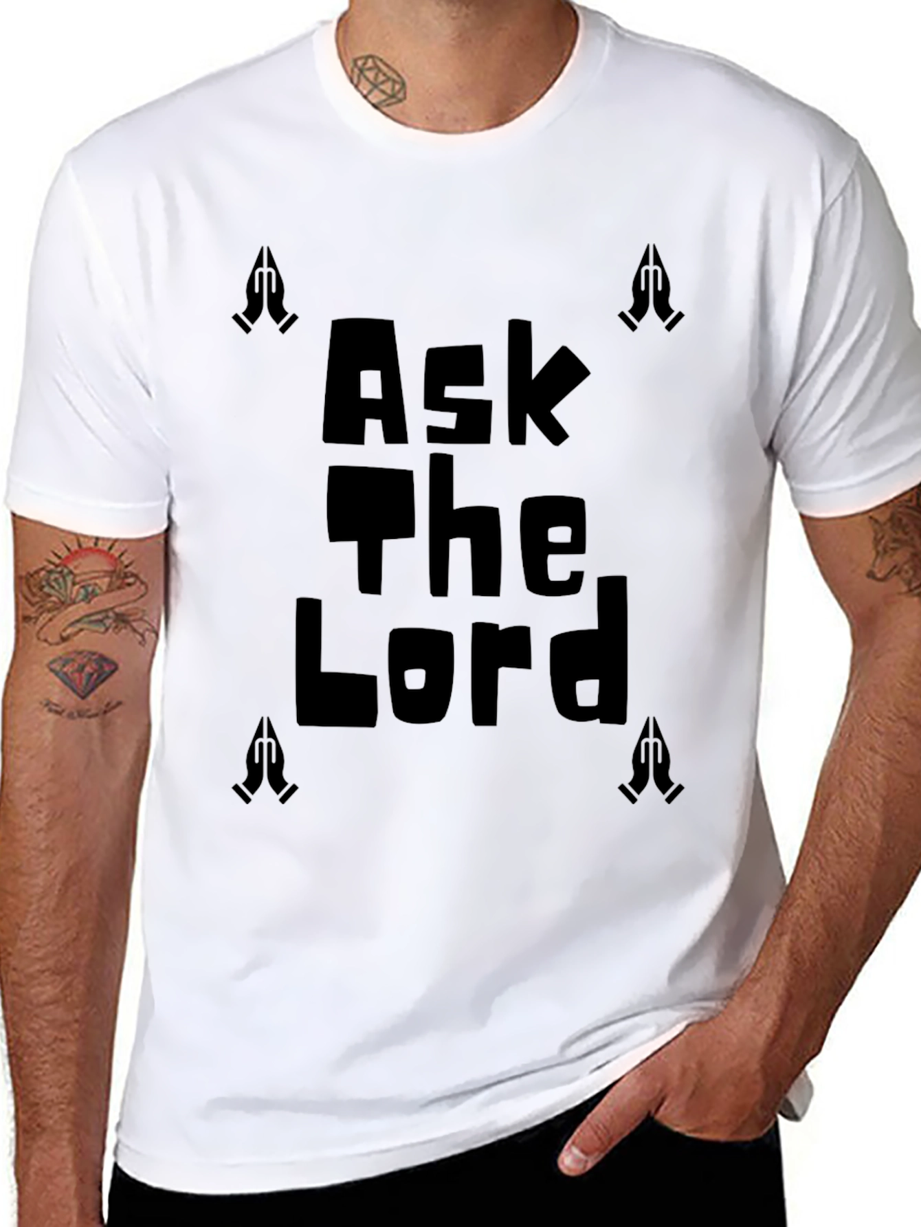 Ask The Lord Graphic T-Shirt
