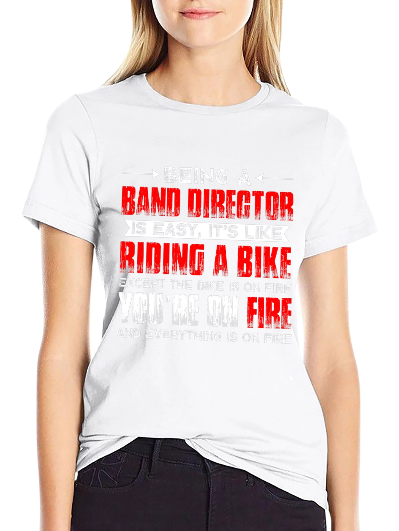 Band Director On Fire T-Shirt