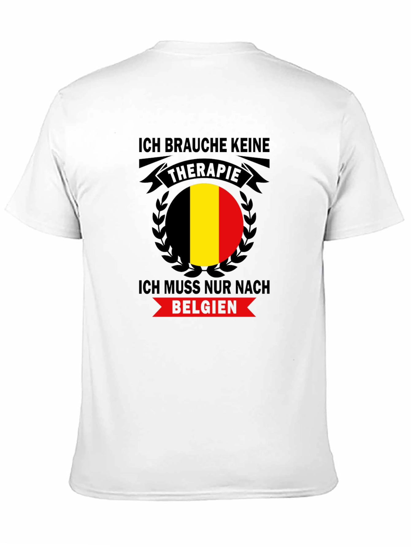 Belgium Therapy Black T-Shirt