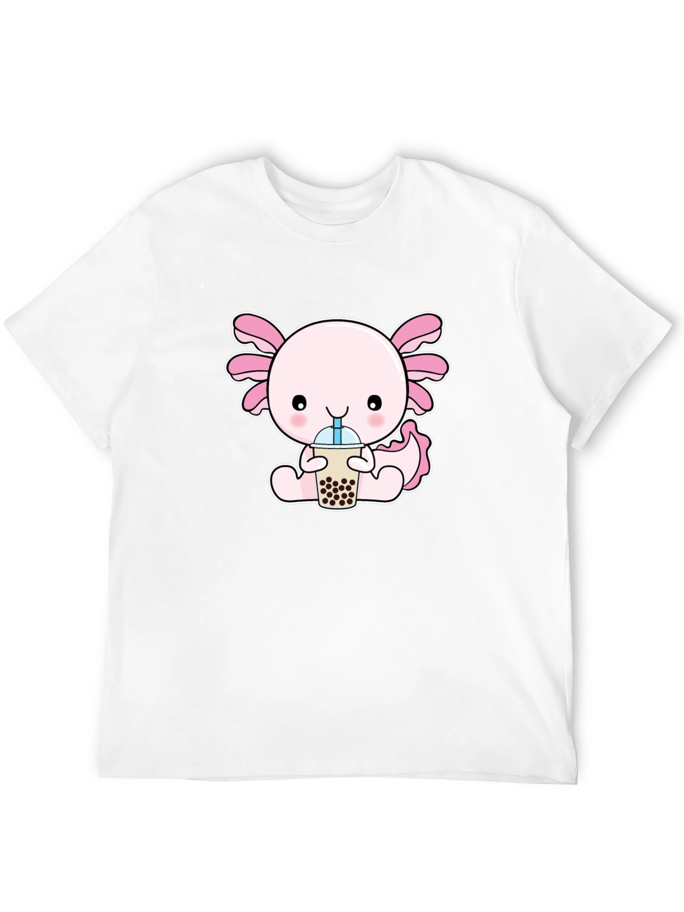 Axolotl Boba Tea Graphic Tee