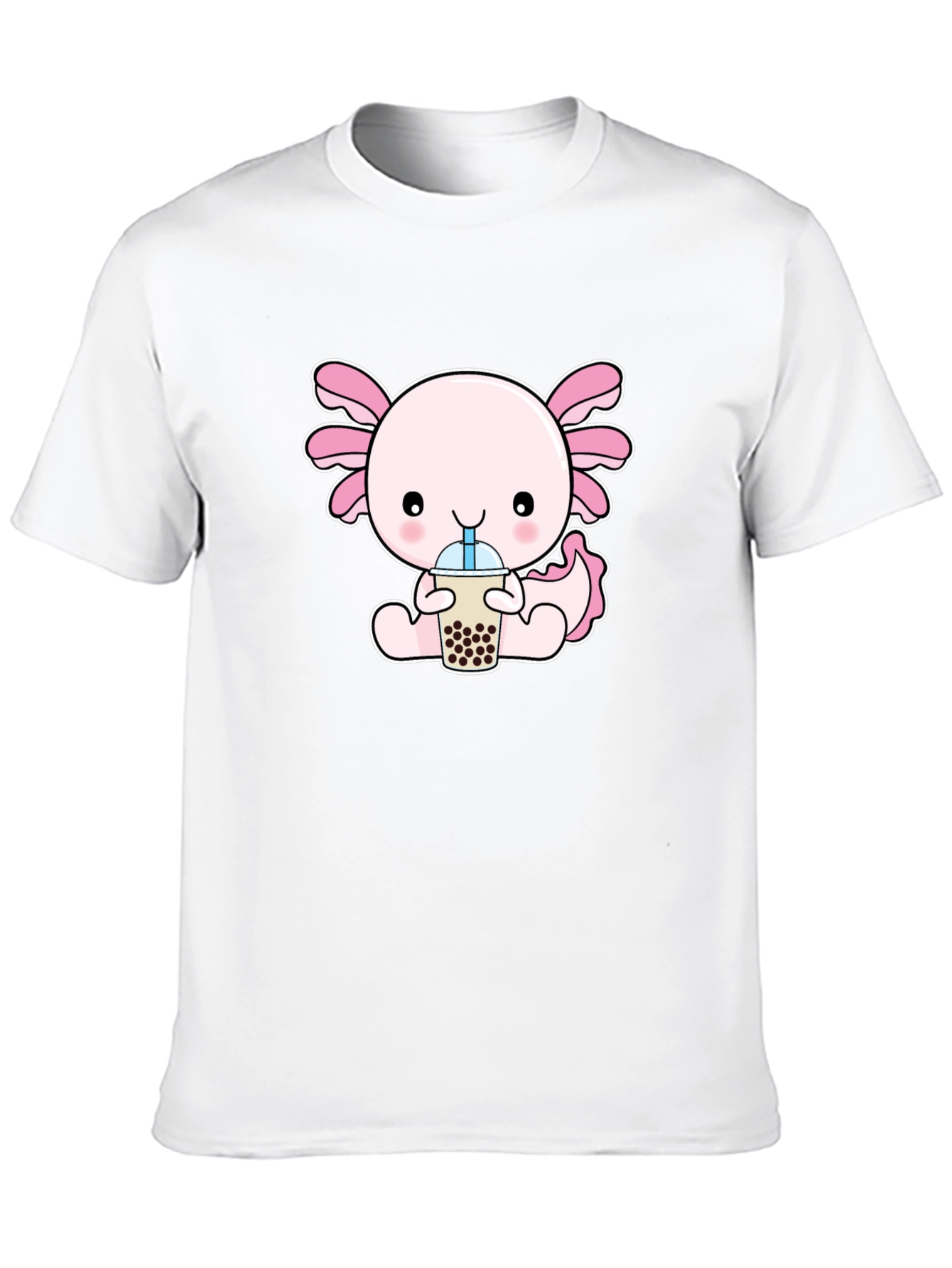 Axolotl Boba Tea Graphic Tee