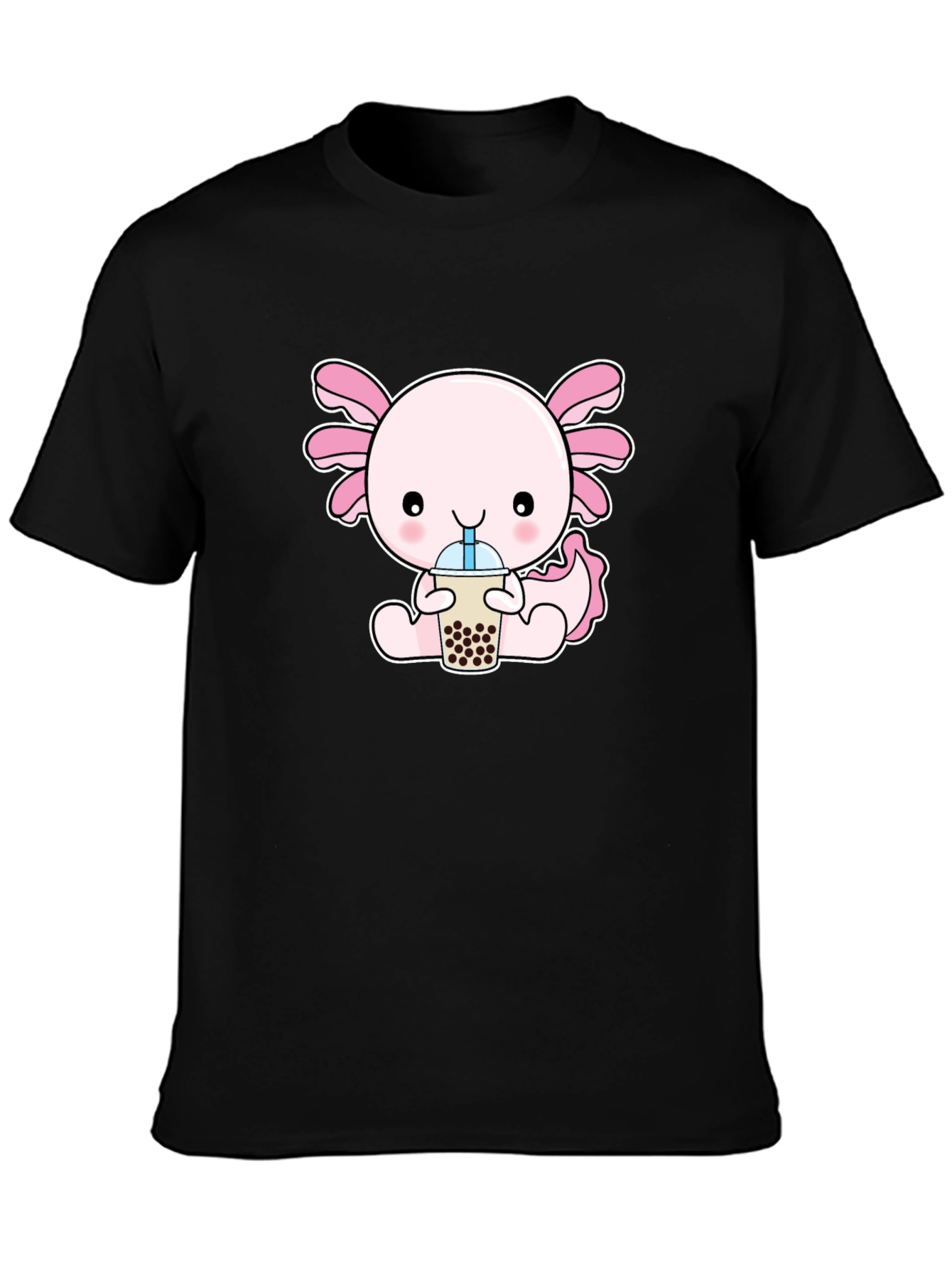 Axolotl Boba Tea Graphic Tee