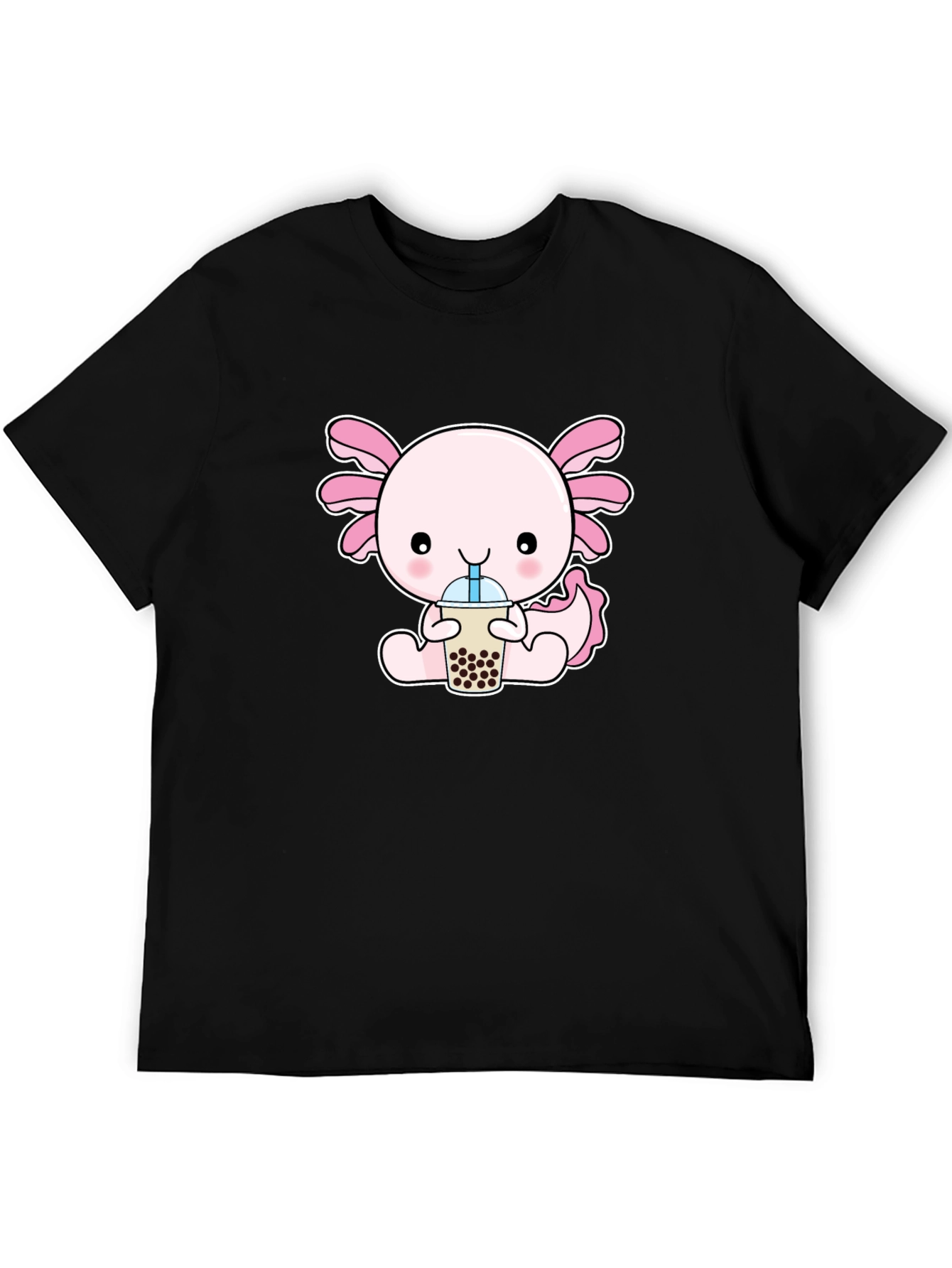 Axolotl Boba Tea Graphic Tee