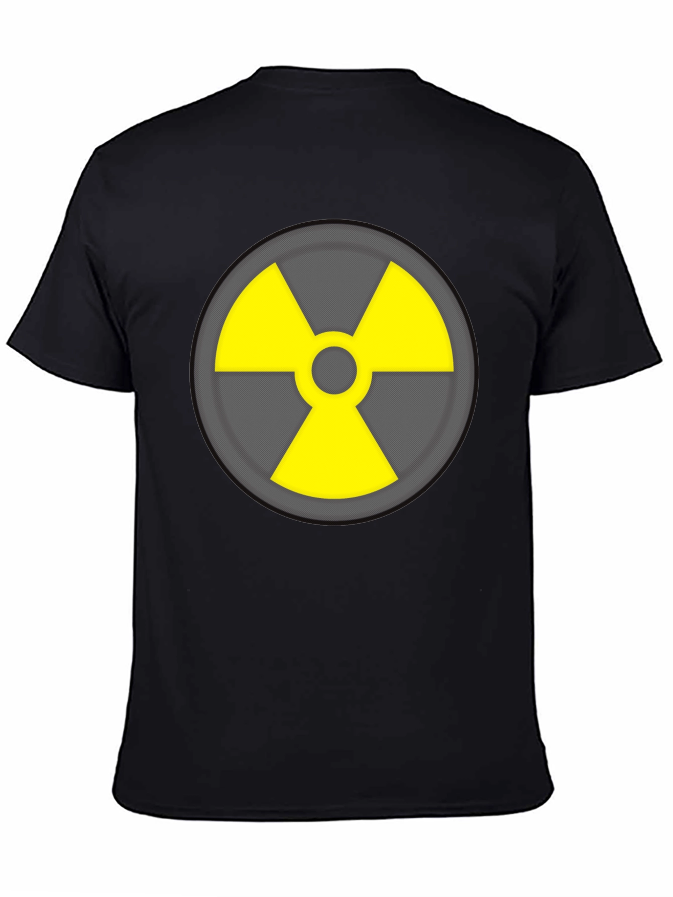 Radioactive Symbol T-Shirt - Black Cotton Blend