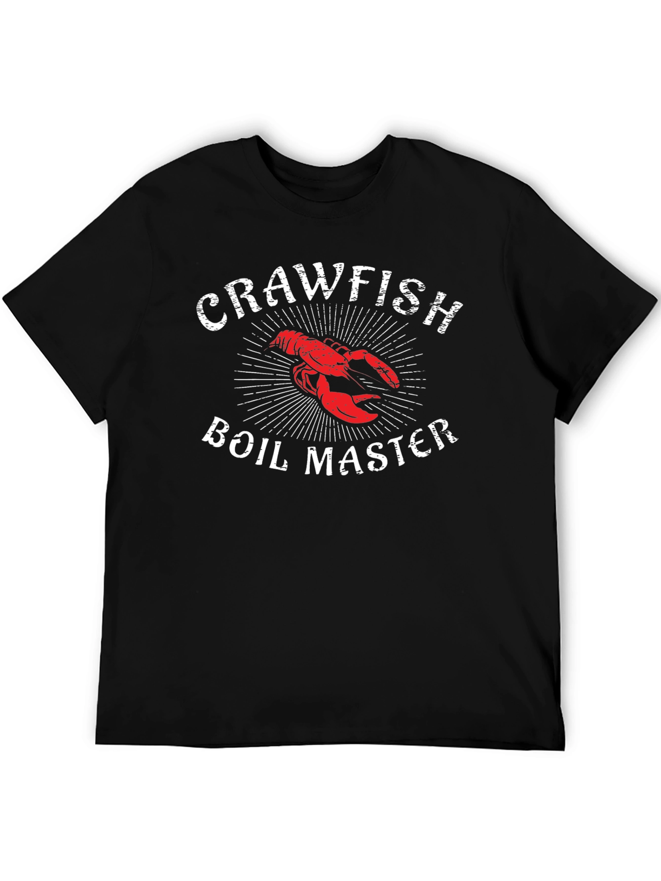 Crawfish Boil Master Graphic Tee - Black