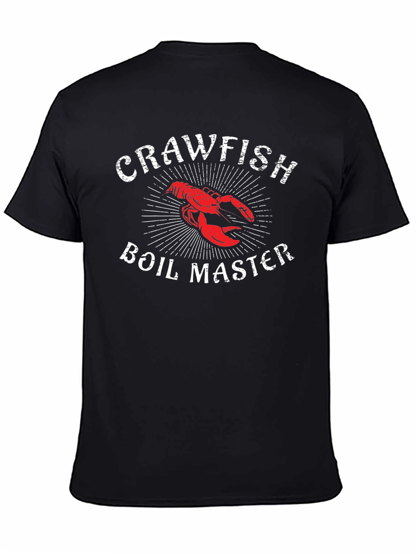 Crawfish Boil Master Graphic Tee - Black