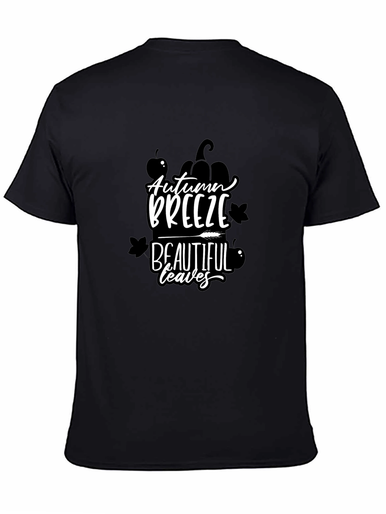 Autumn Breeze Beautiful Leaves Graphic Tee