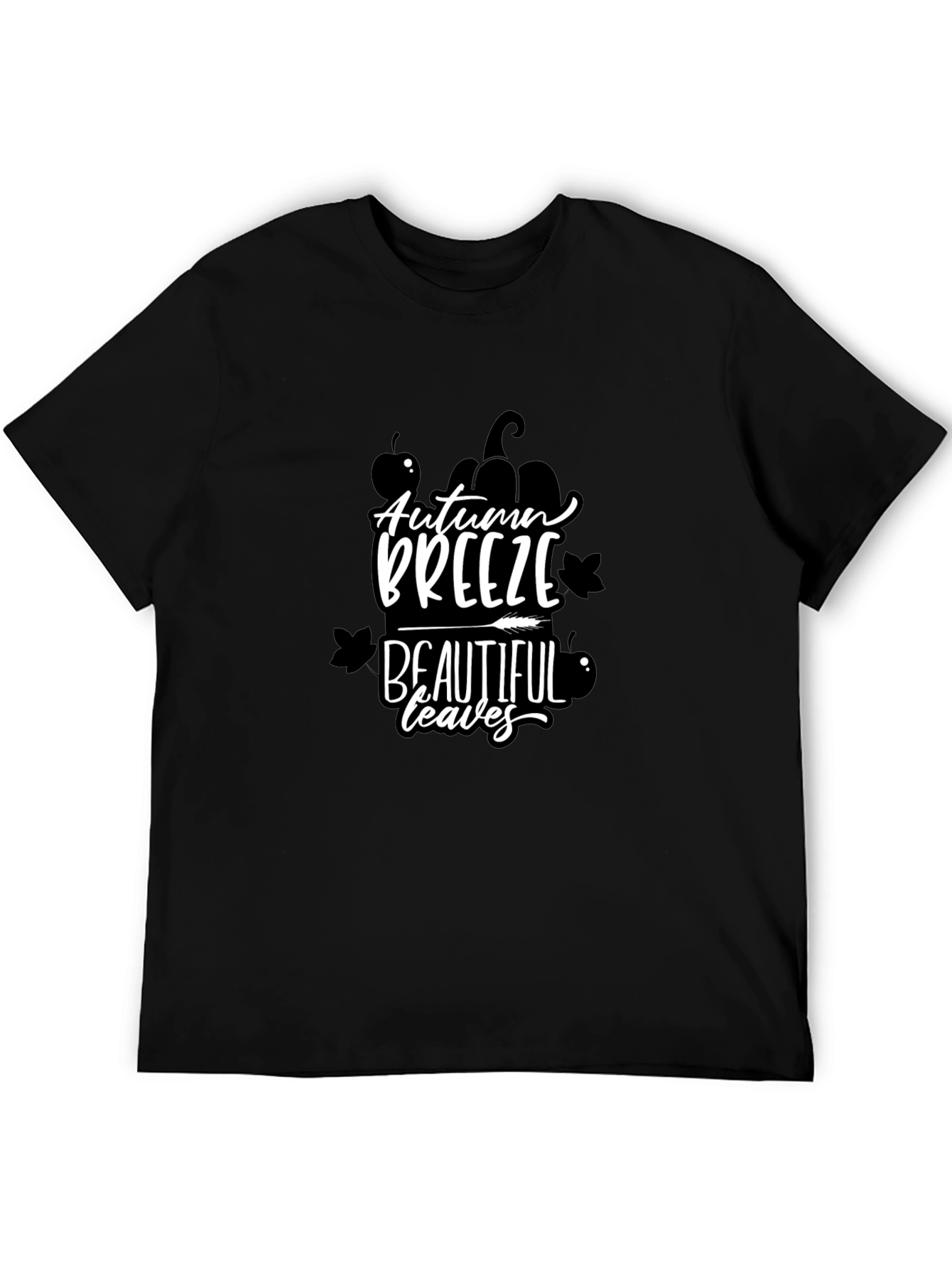 Autumn Breeze Beautiful Leaves Graphic Tee
