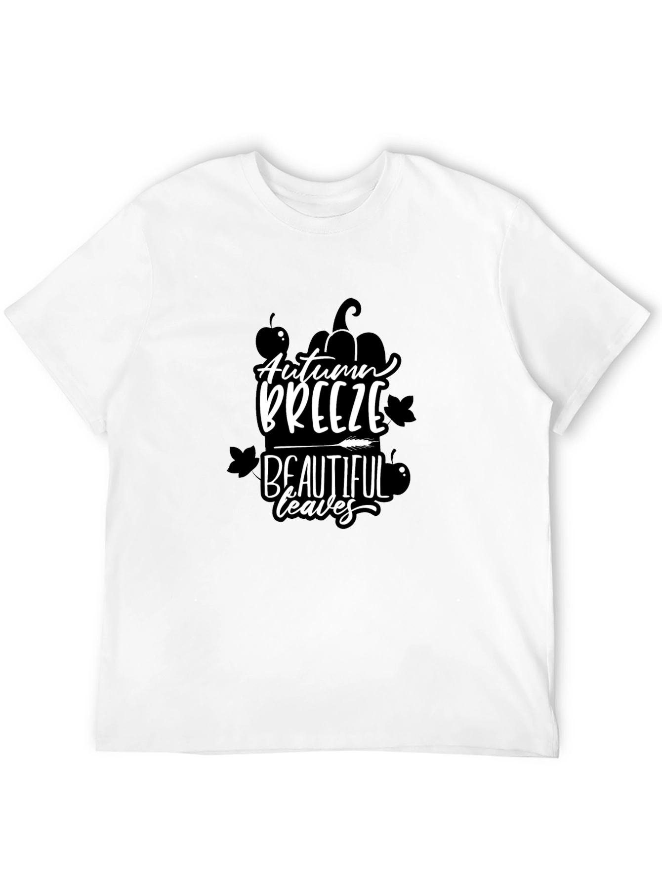 Autumn Breeze Beautiful Leaves Graphic Tee