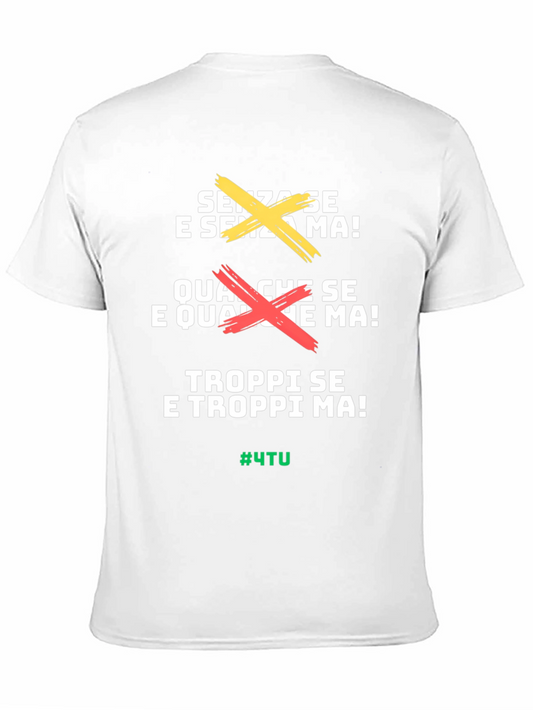 Senza Se E Senza Ma Black T-Shirt