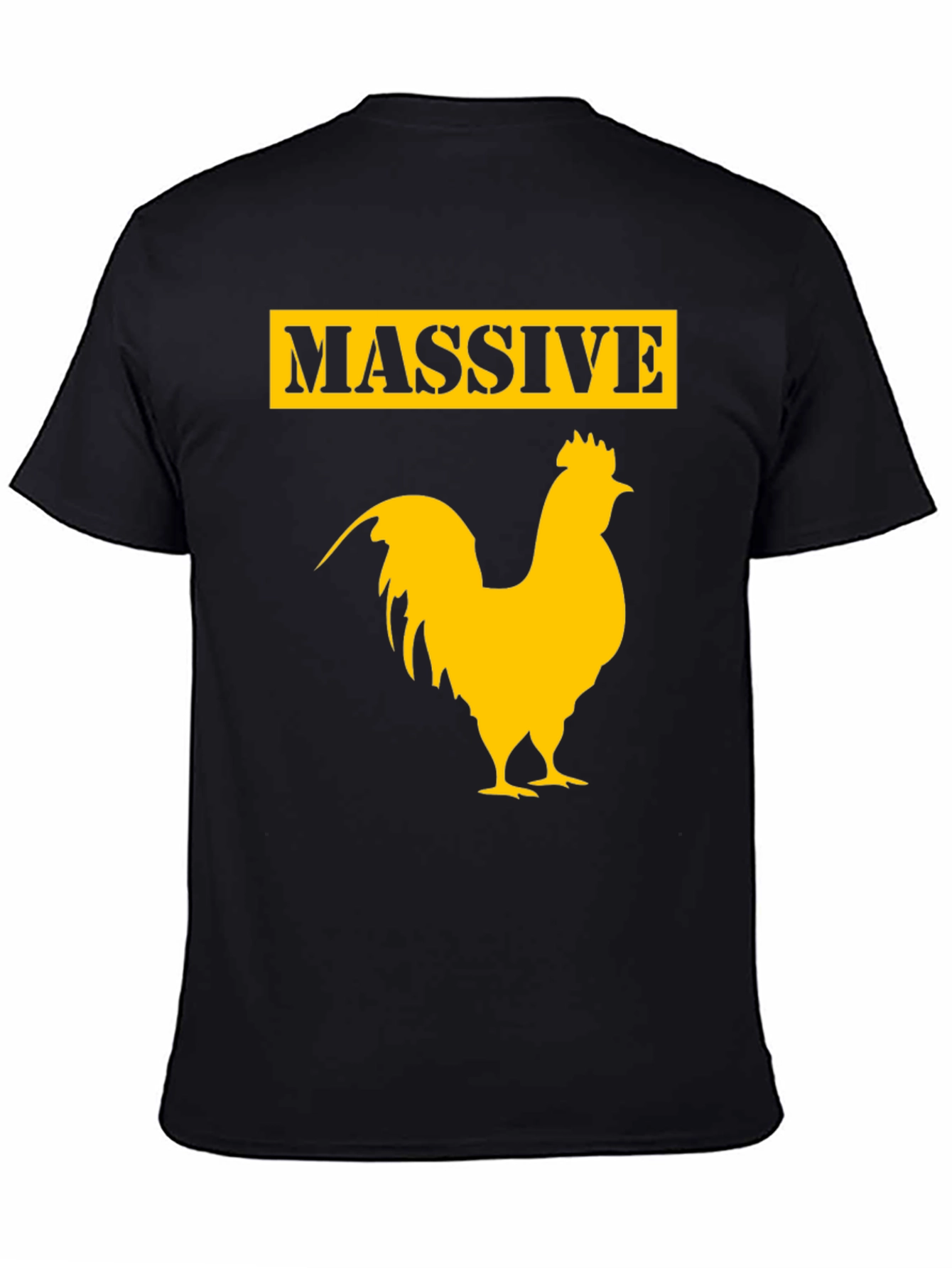 Massive Rooster Graphic Tee - Funny Chicken T-Shirt