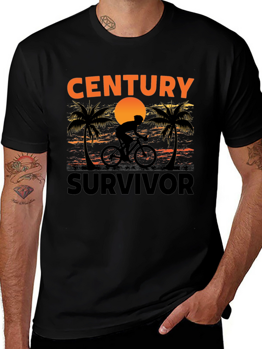 Century Survivor Biker T-Shirt