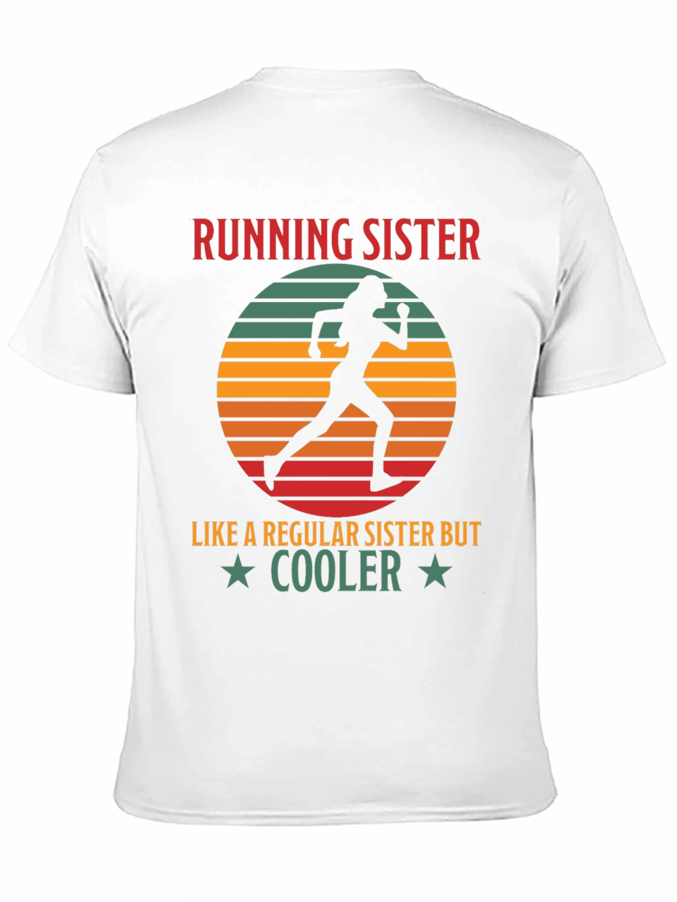 Running Sister Graphic Tee - Regular Sister But Cooler