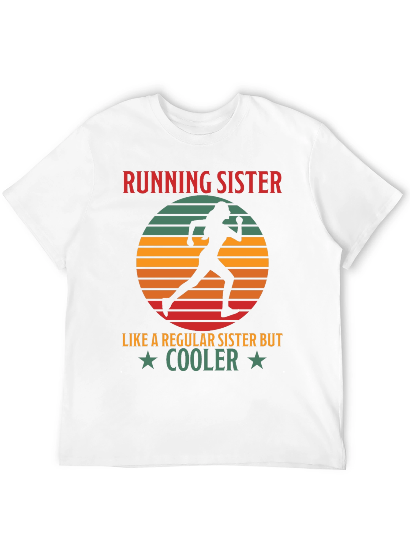 Running Sister Graphic Tee - Regular Sister But Cooler