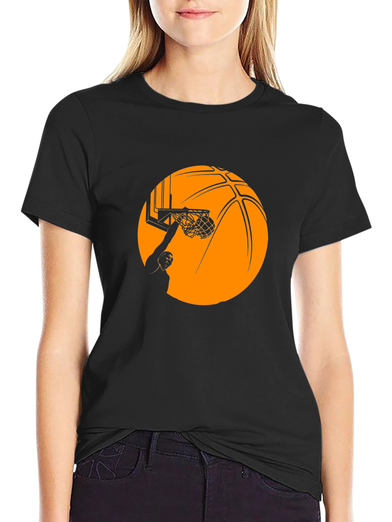 Slam Dunk Graphic Tee - Basketball Fan Apparel