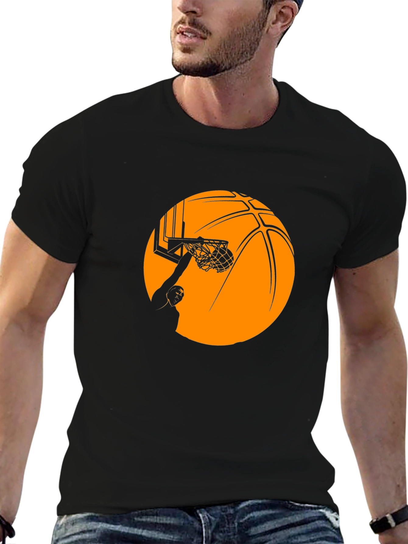 Slam Dunk Graphic Tee - Basketball Fan Apparel