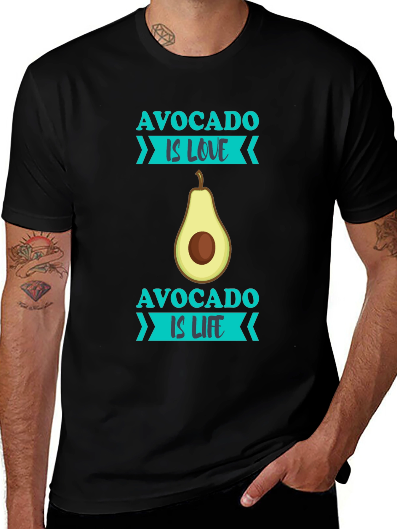 Avocado is Love is Life T-Shirt