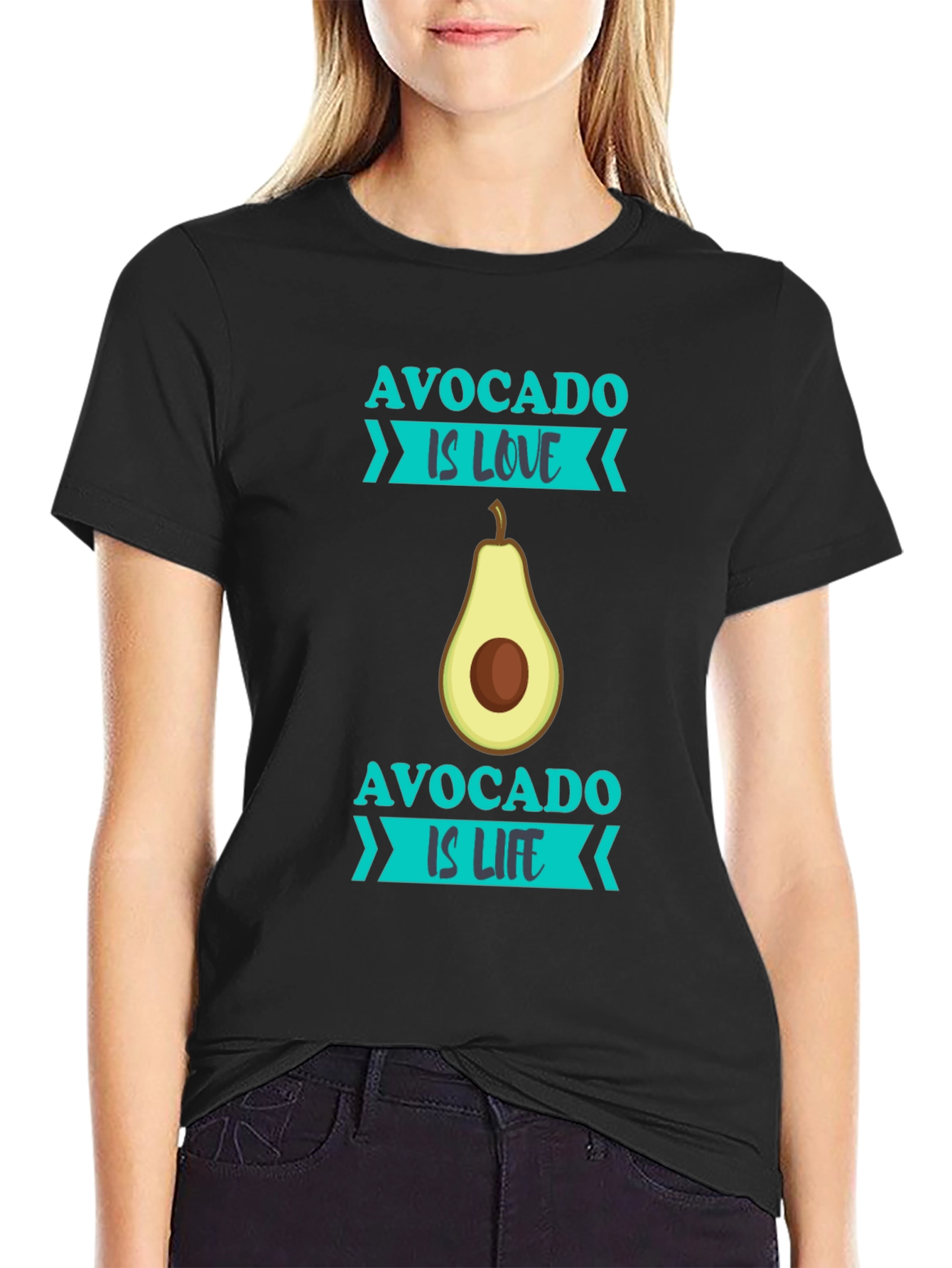 Avocado is Love is Life T-Shirt