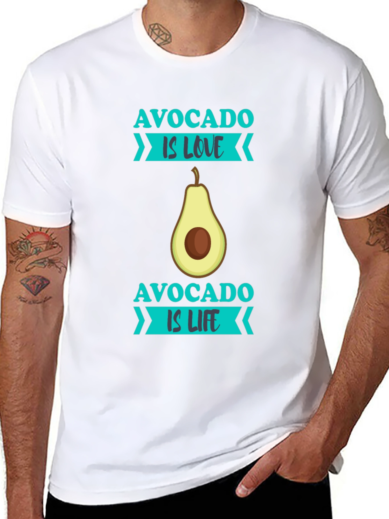 Avocado is Love is Life T-Shirt