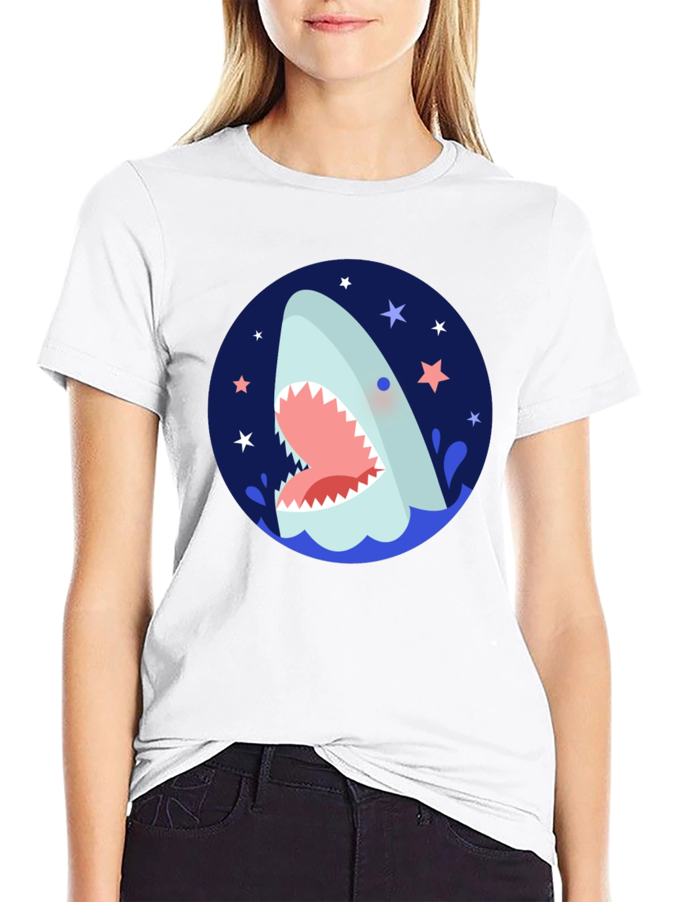 Shark Attack Graphic Tee - Cool & Quirky Design
